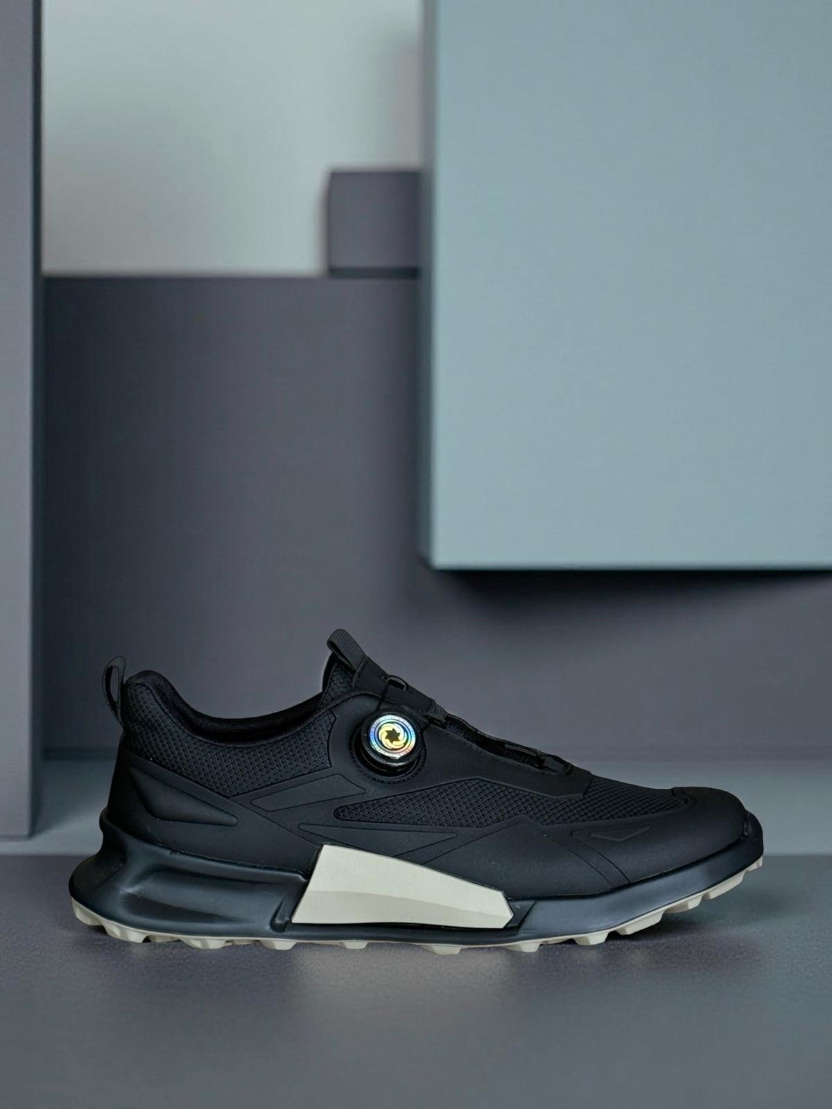 Yalınayak M20534 Hakiki Deri Erkek Sneaker Ayakkabı Siyah