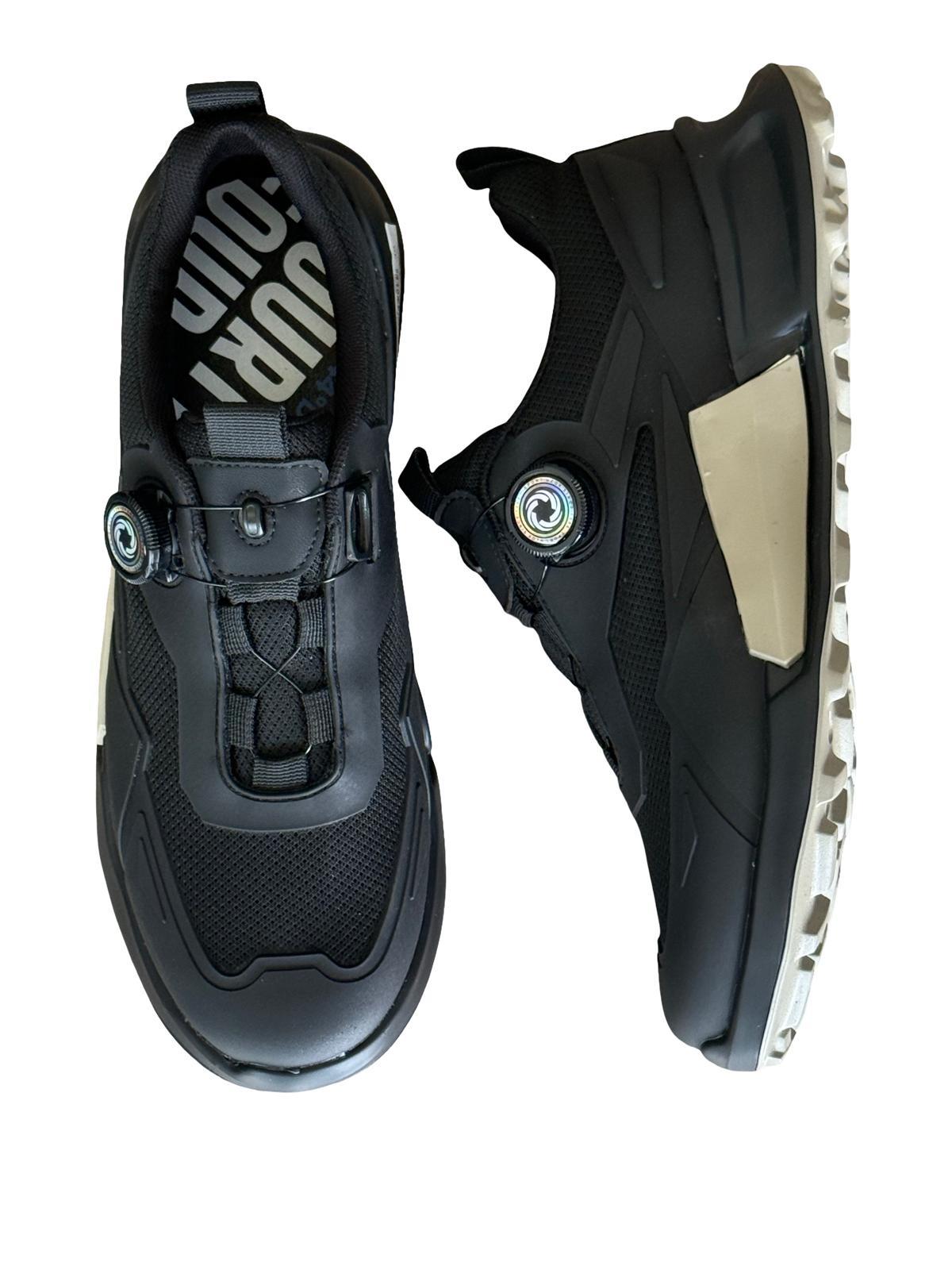 Yalınayak M20534 Hakiki Deri Erkek Sneaker Ayakkabı Siyah
