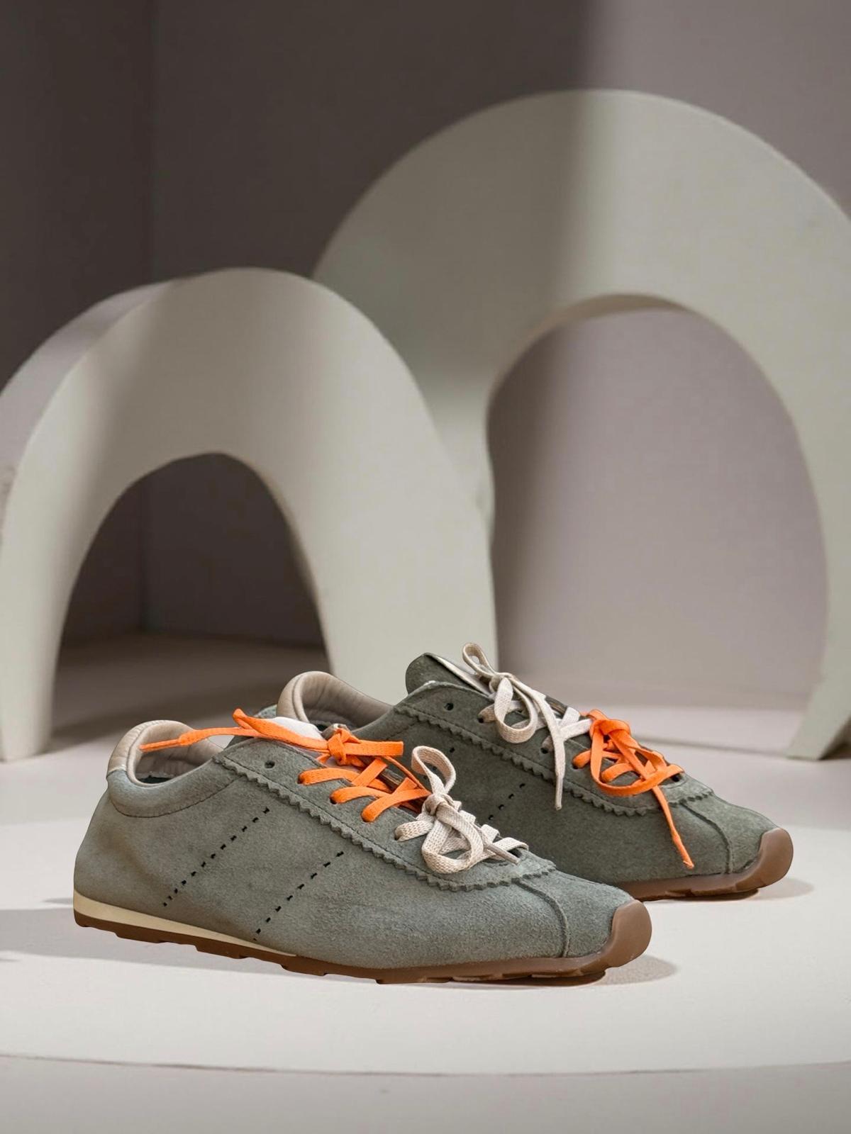 Yalınayak Mrs33116  Kadın Sneakers Ayakkabı Haki