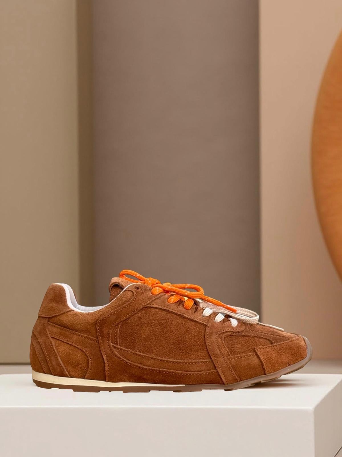 Yalınayak Mrs33122 Kadın Sneakers Ayakkabı Kahve
