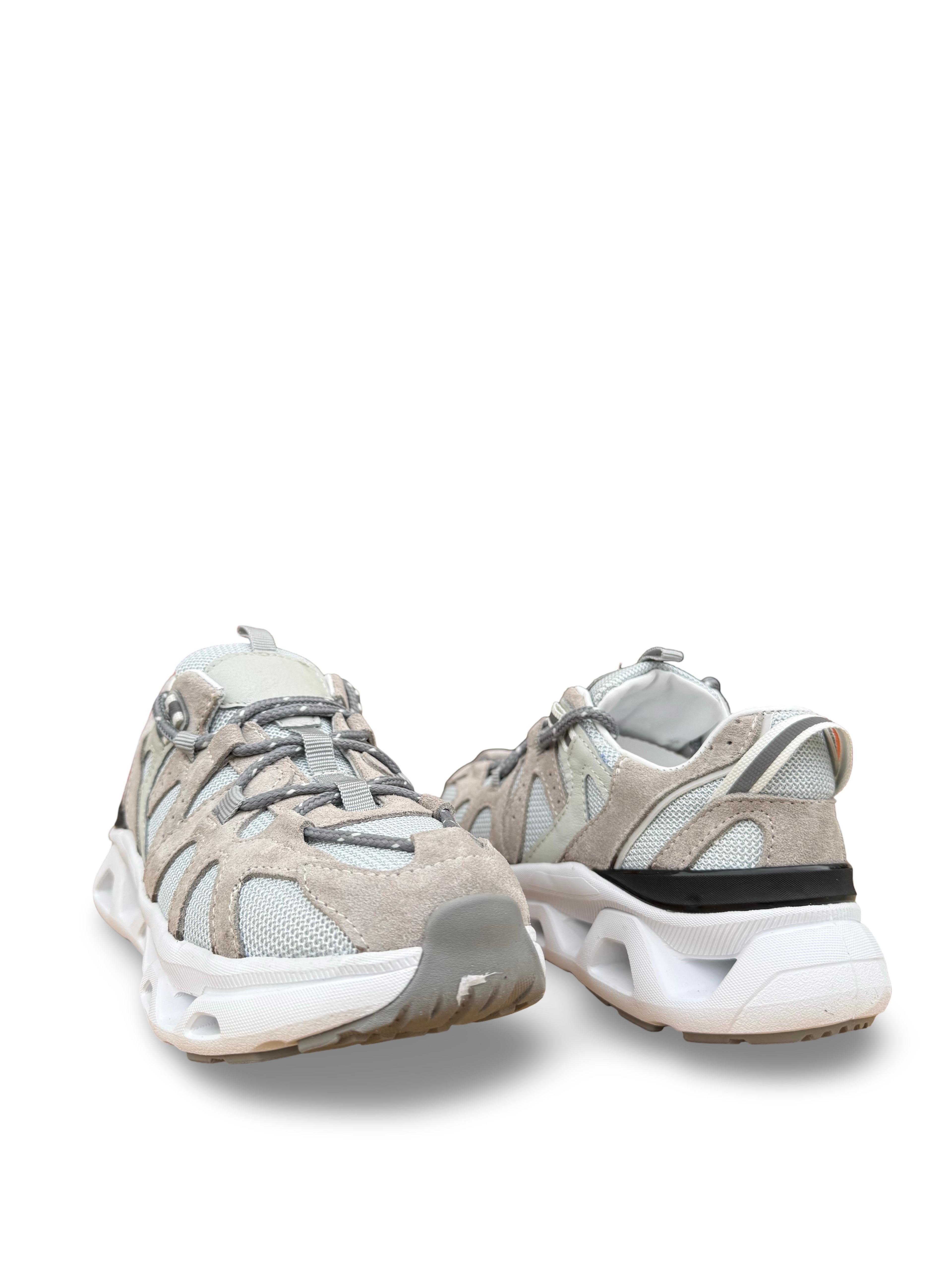 Yalınayak Mrs41128 Hakiki Deri Unisex Sneaker Buz