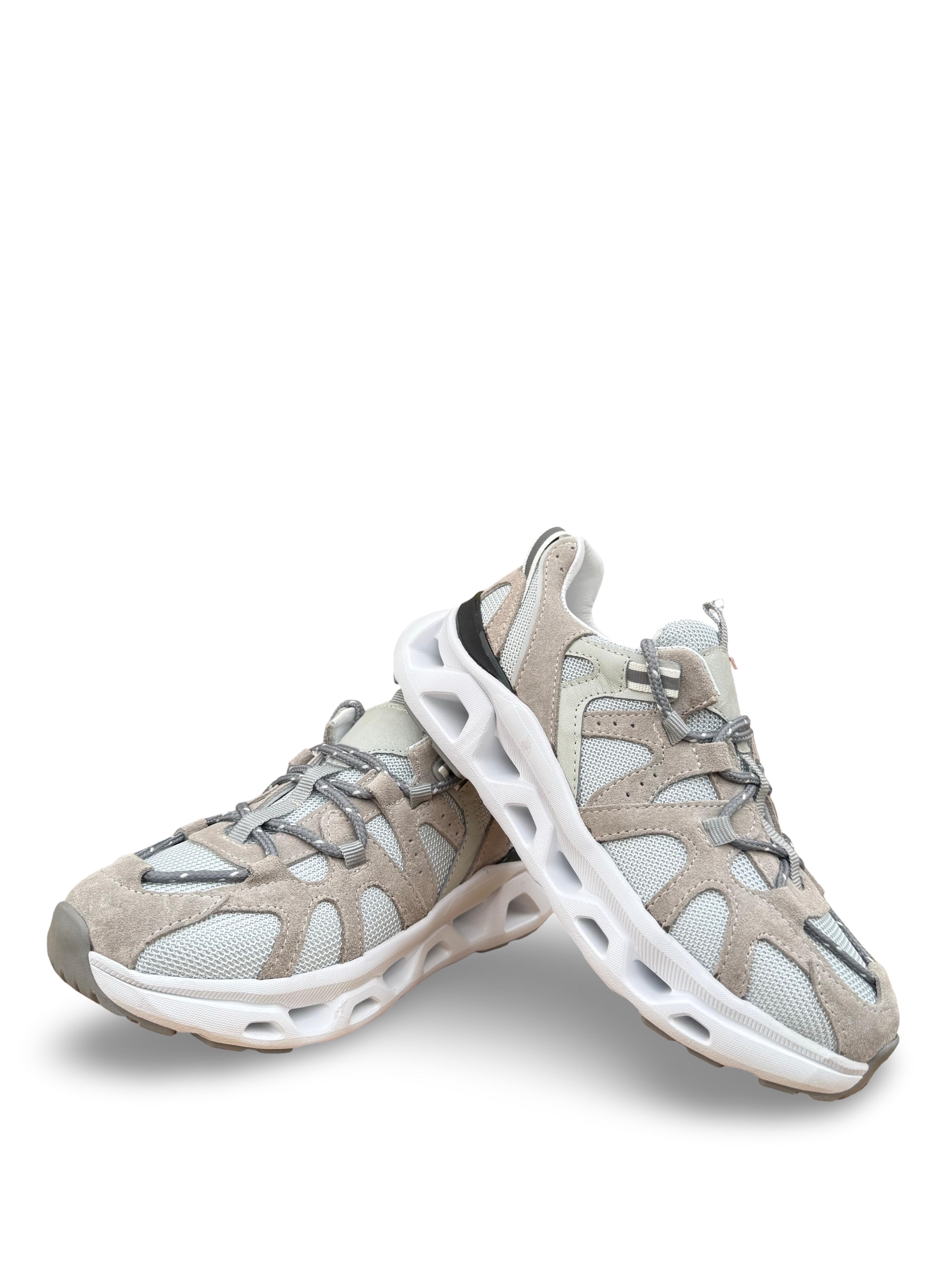 Yalınayak Mrs41128 Hakiki Deri Unisex Sneaker Buz