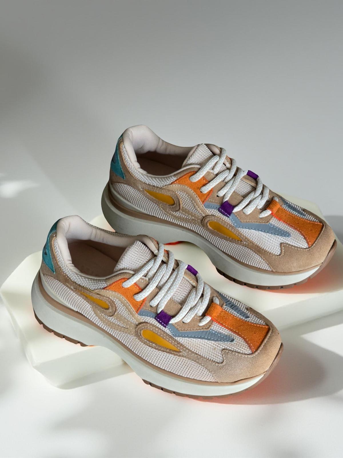 Yalınayak Mrs55105 Kadın Spor Sneaker Nut