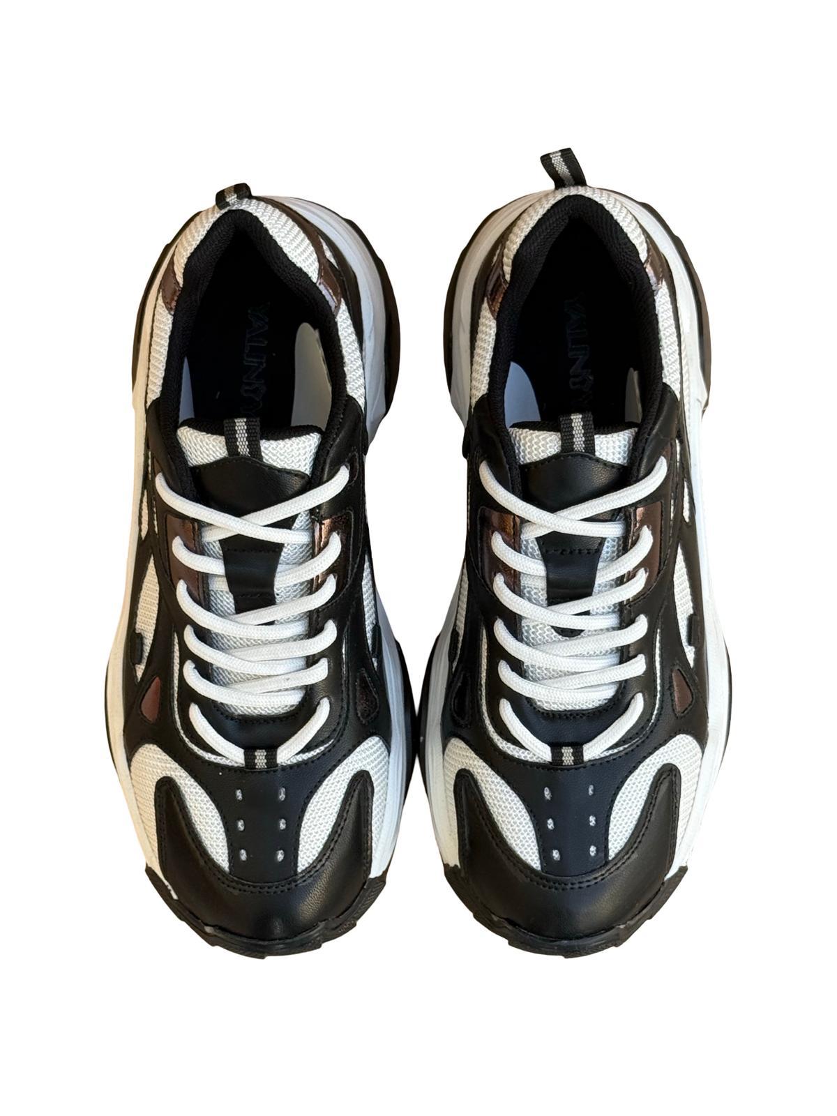Yalınayak Sms65137 Kadın Sneakers Ayakkabı Siyah