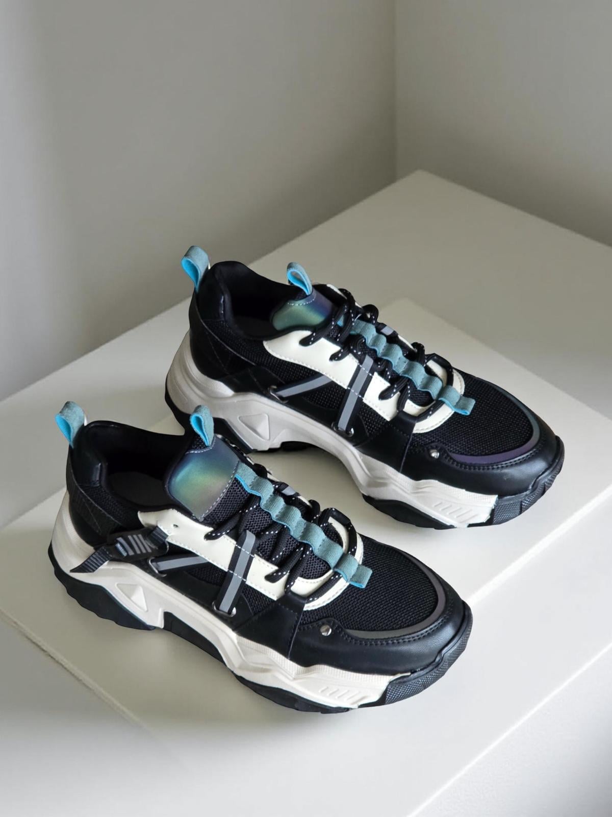 Yalınayak Sms65160 Kadın Spor Sneaker Siyah