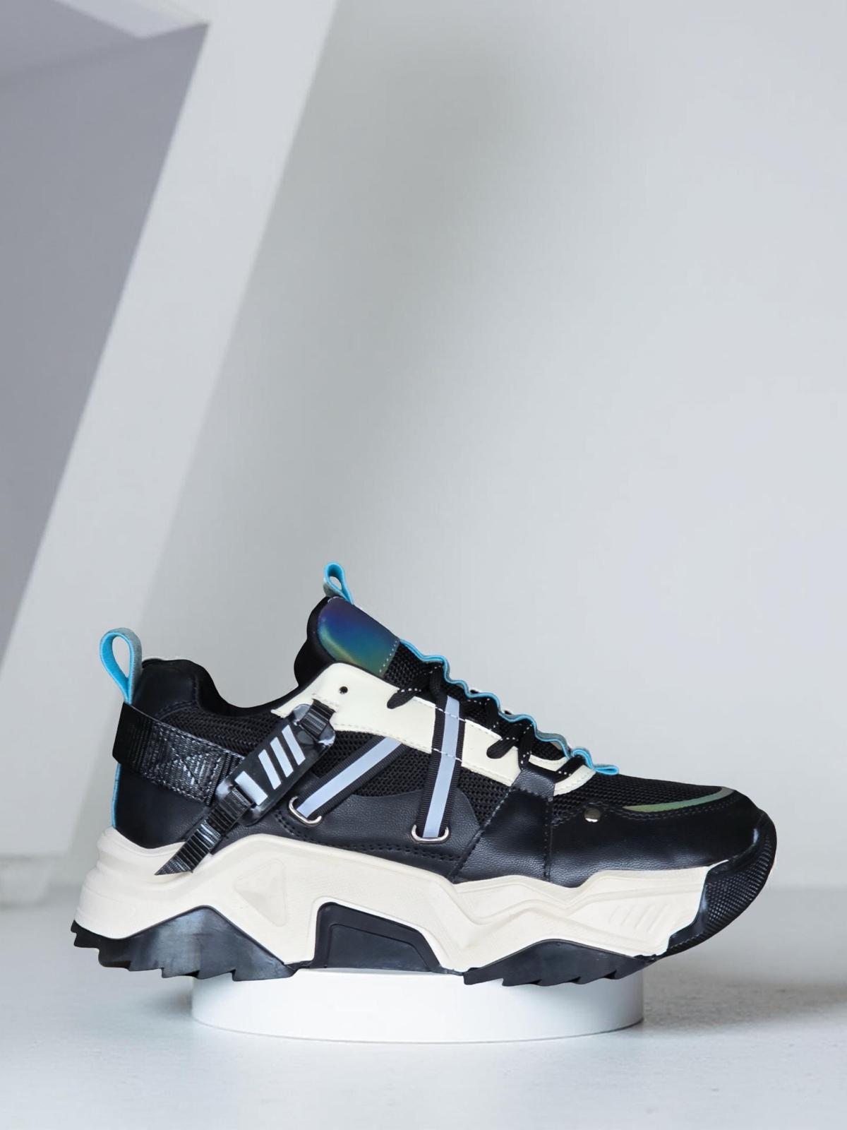 Yalınayak Sms65160 Kadın Spor Sneaker Siyah