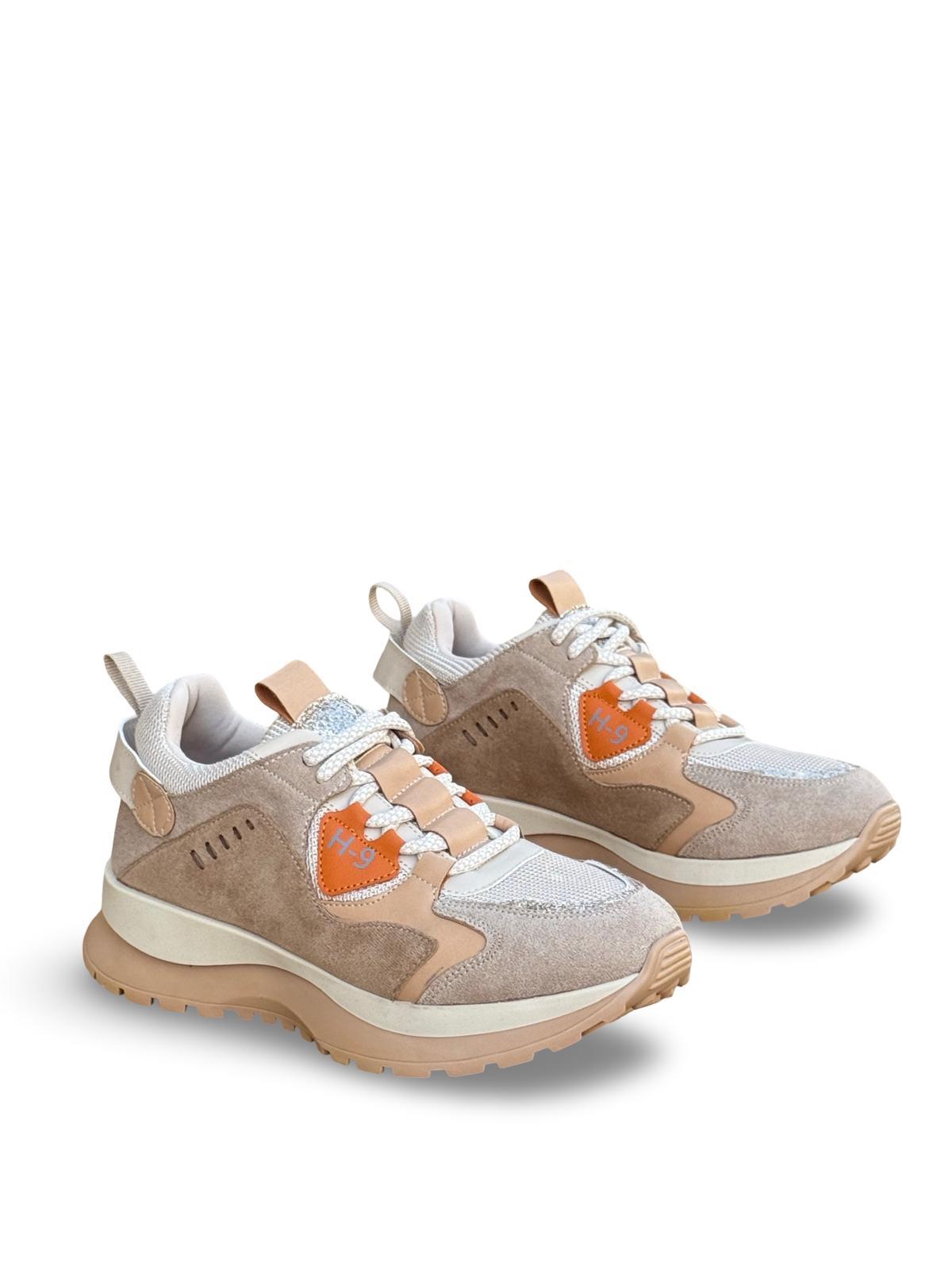 Yalınayak Sms72121 Kadın Spor Sneaker Bej Taba