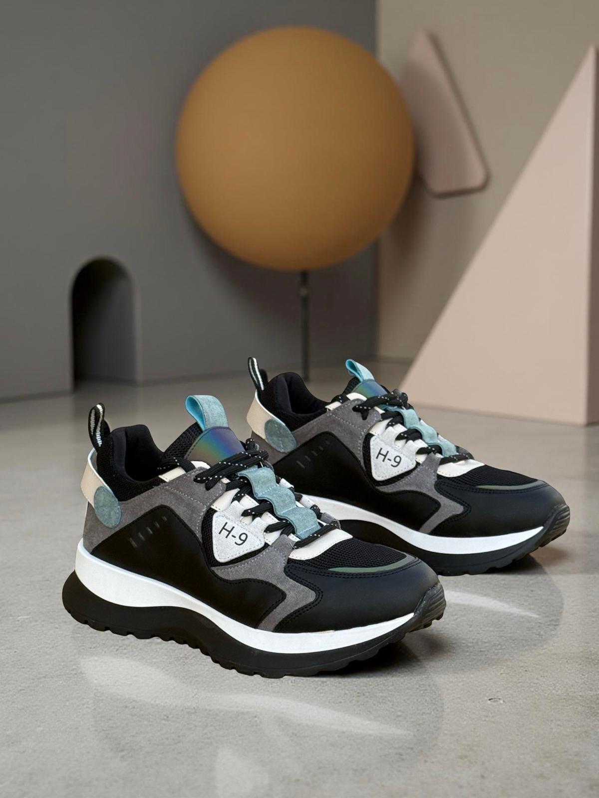 Yalınayak Sms72121 Kadın Spor Sneaker Siyah Yeşil