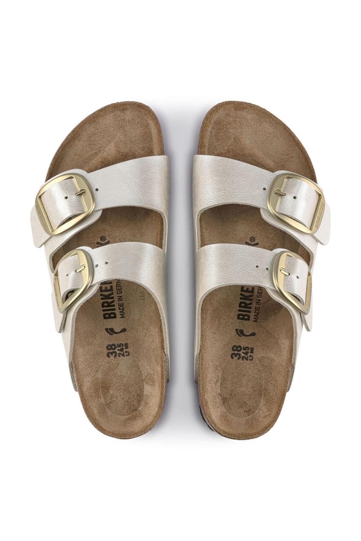 Birkenstock 1020021 Arizona Big Buckle Terlik BEYAZ