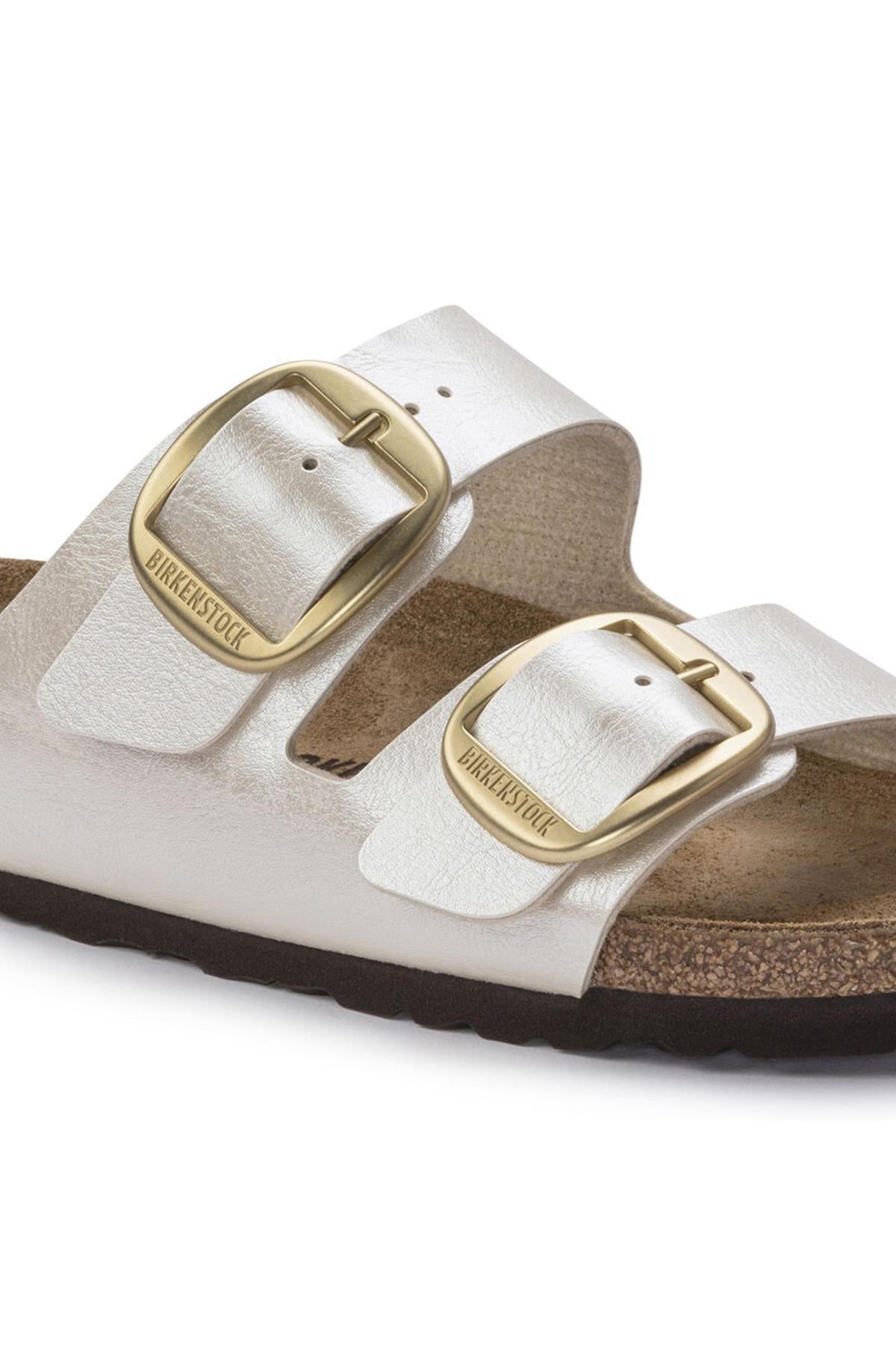 Birkenstock 1020021 Arizona Big Buckle Terlik BEYAZ