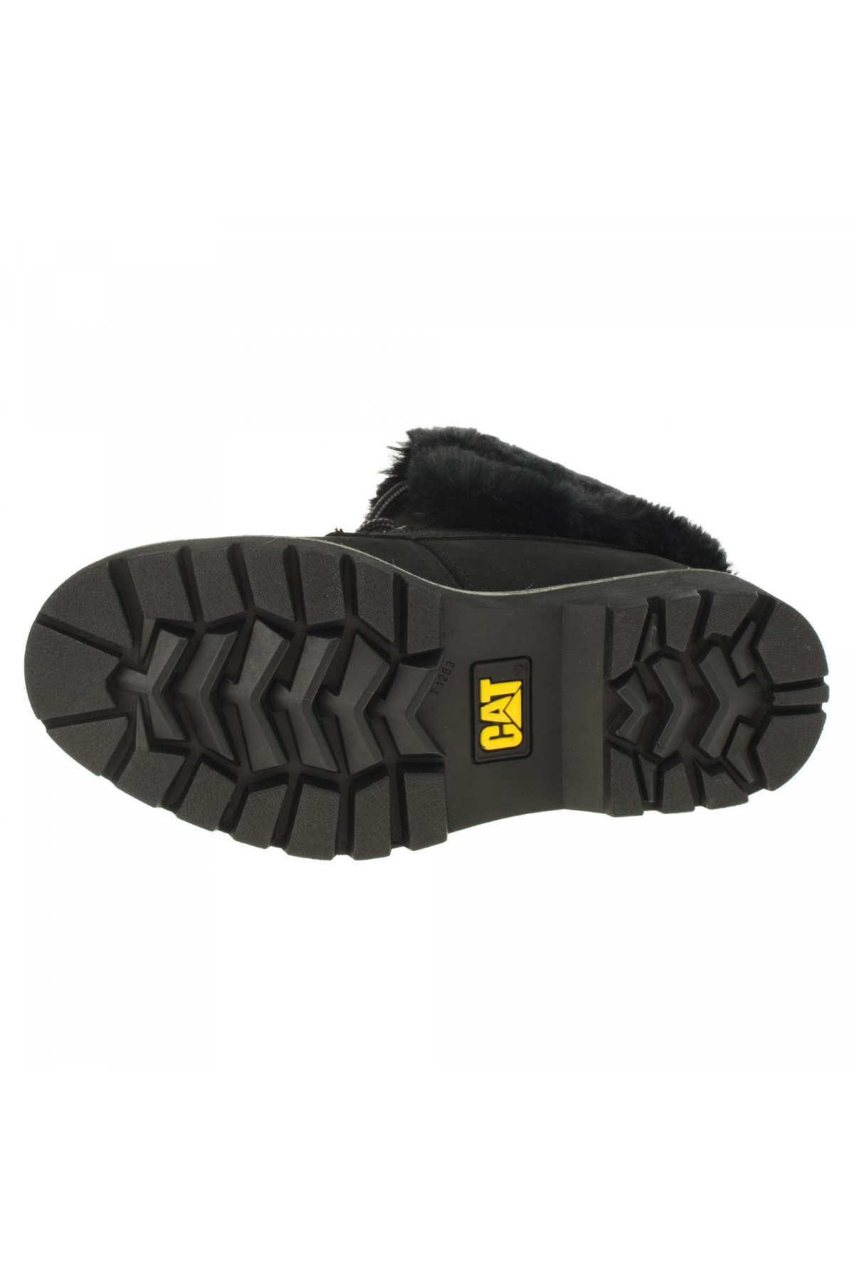 Caterpillar 015Z101184 Utah Fur Bayan Bot Siyah Nubuk