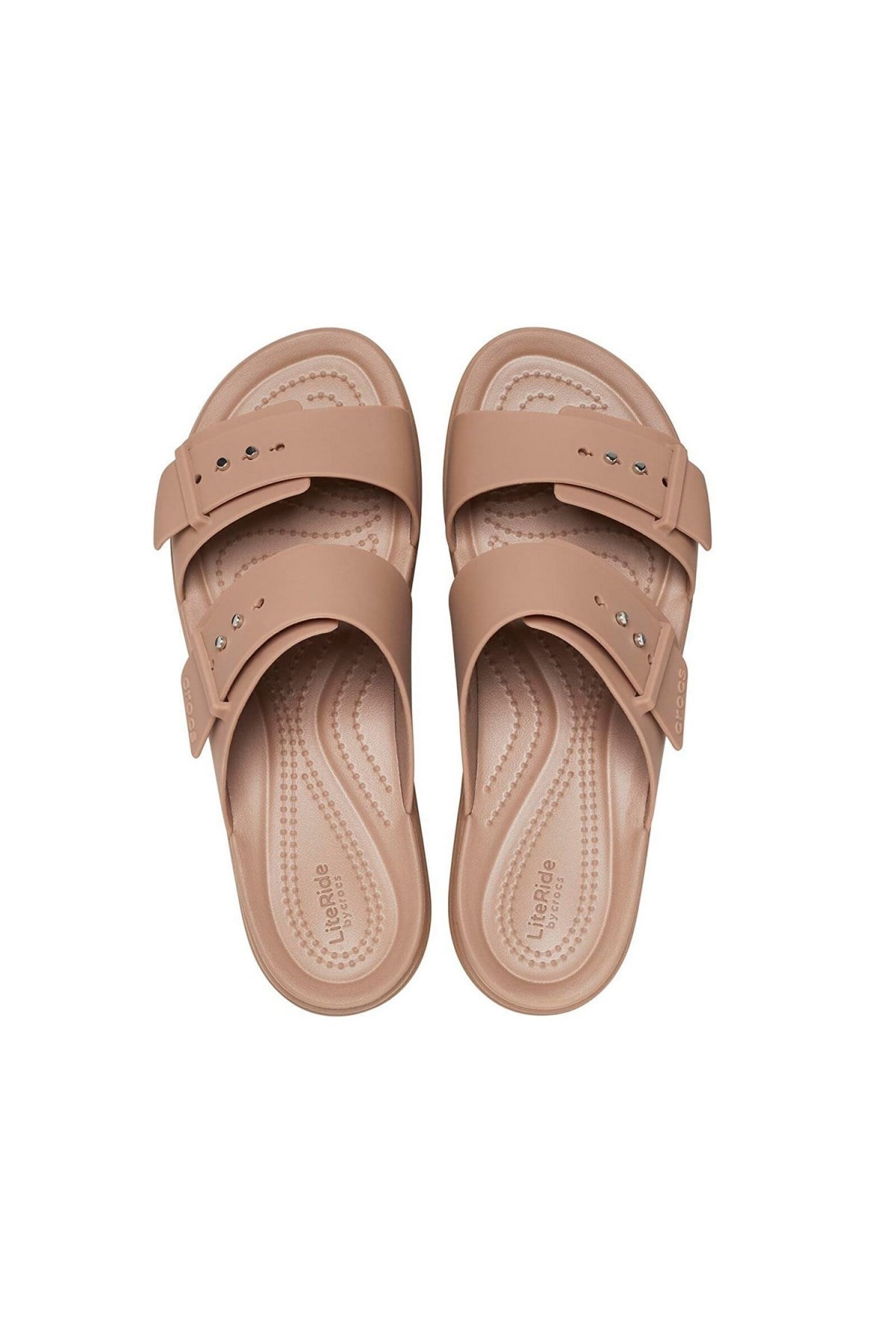 Crocs Brooklyn Buckle LowWdg Terlik KAHVE