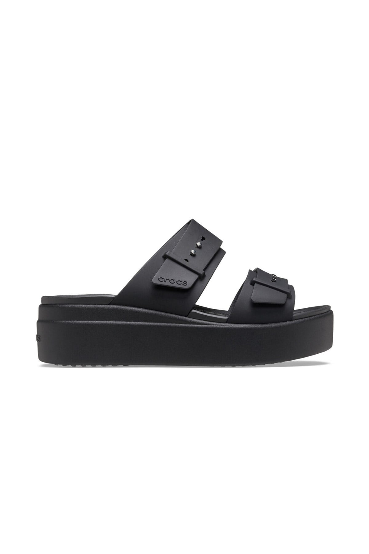 Crocs Brooklyn Buckle LowWdg Terlik SİYAH