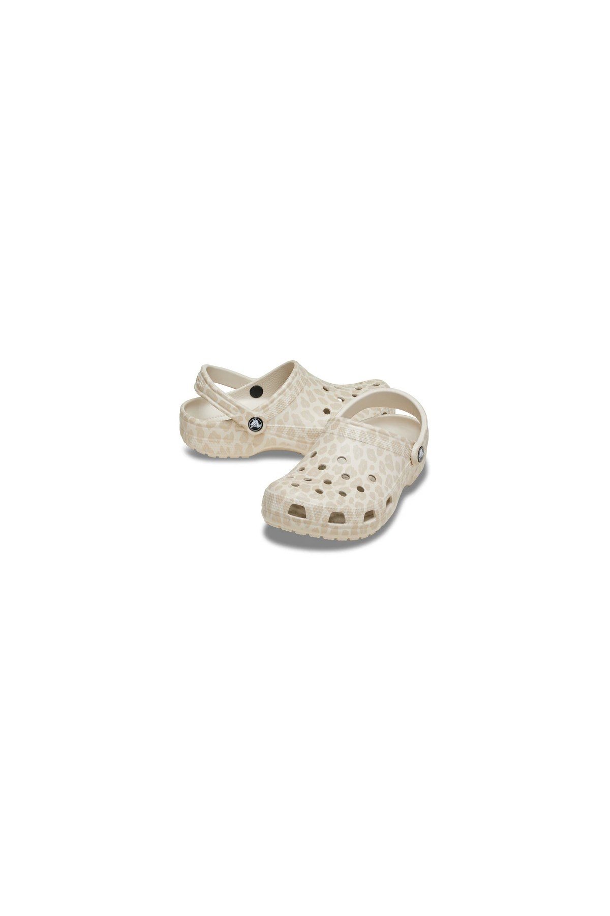 Crocs Classic Animal Clog Almond Tint/Leopard