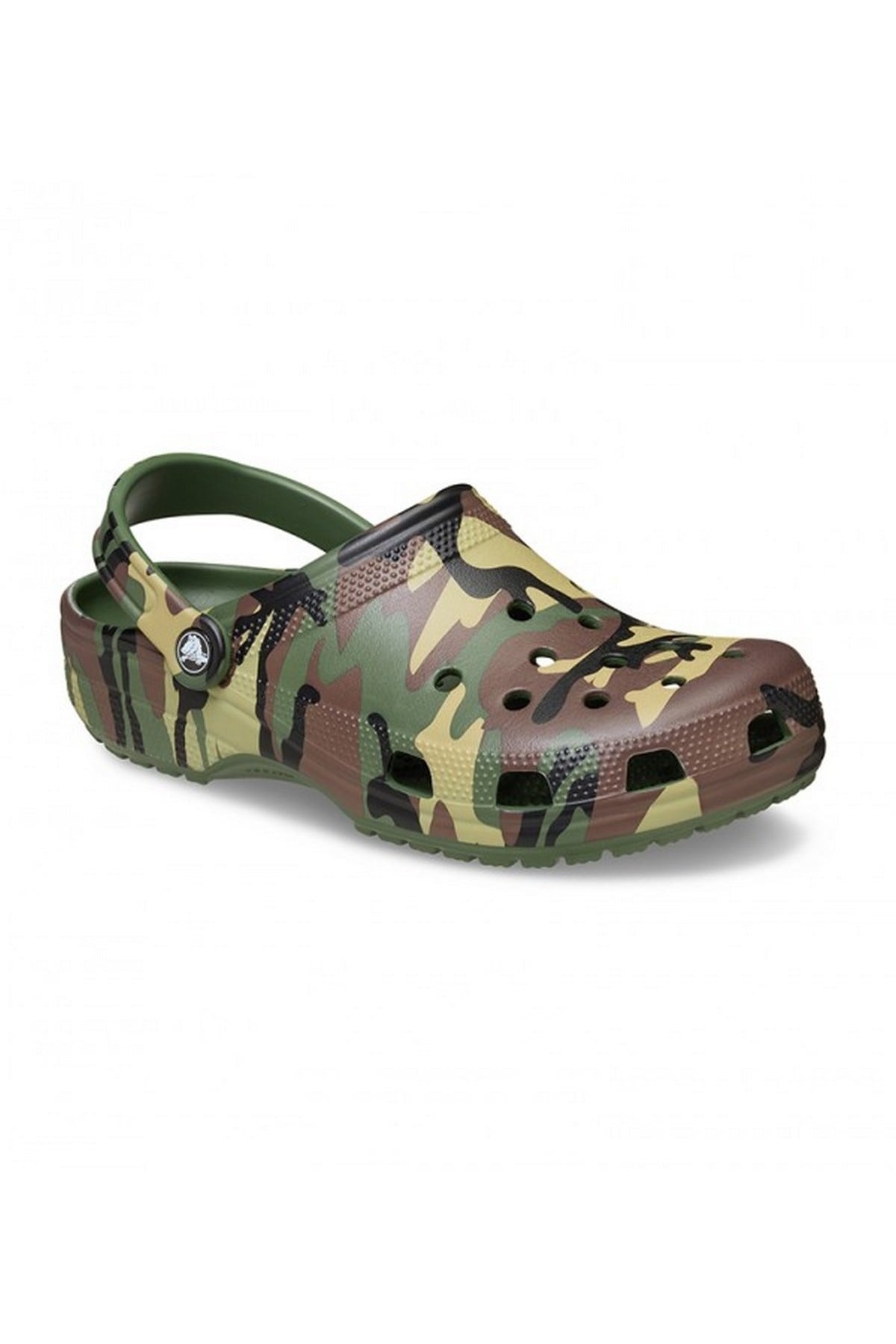 Crocs Classic Camouflage Clog Erkek Terlik HAKİ