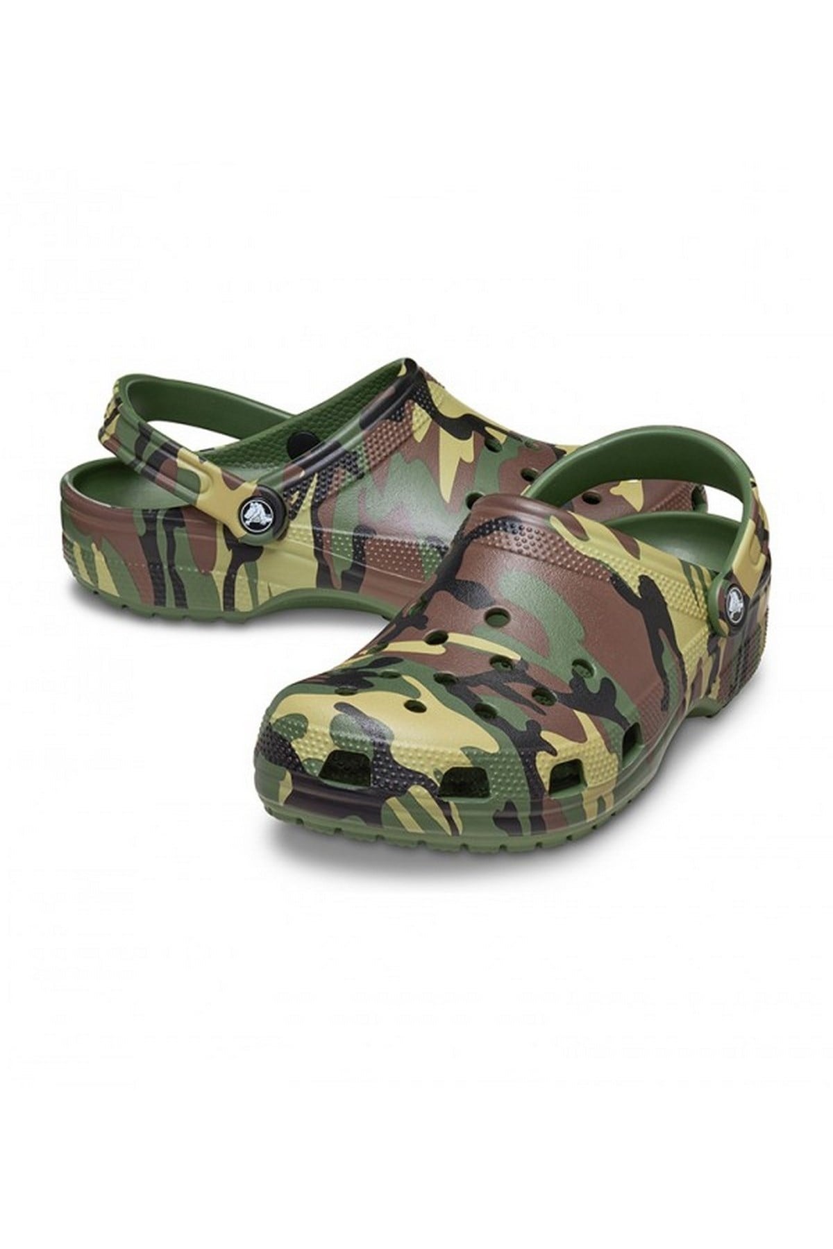 Crocs Classic Camouflage Clog Erkek Terlik HAKİ