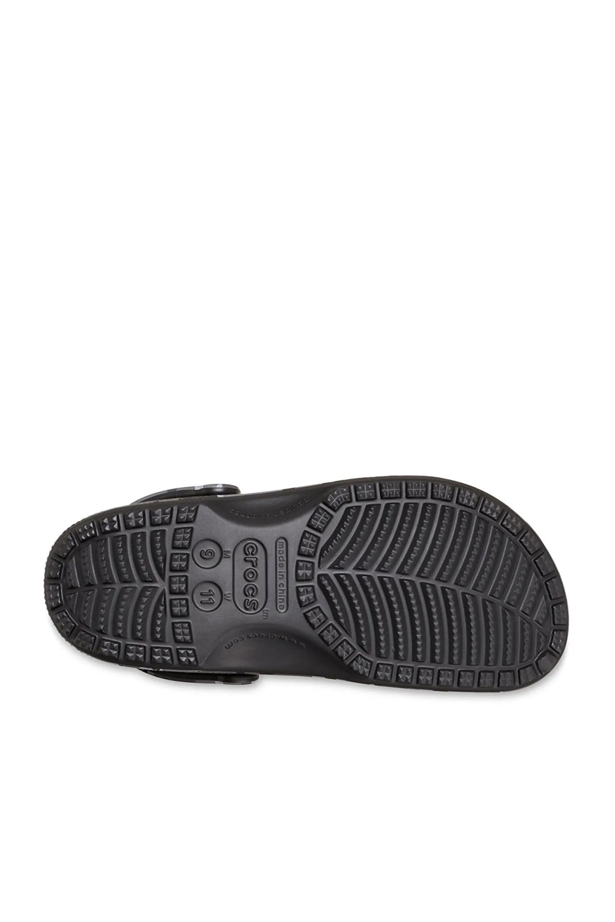 Crocs Classic Camouflage Clog Erkek Terlik SİYAH-GRİ