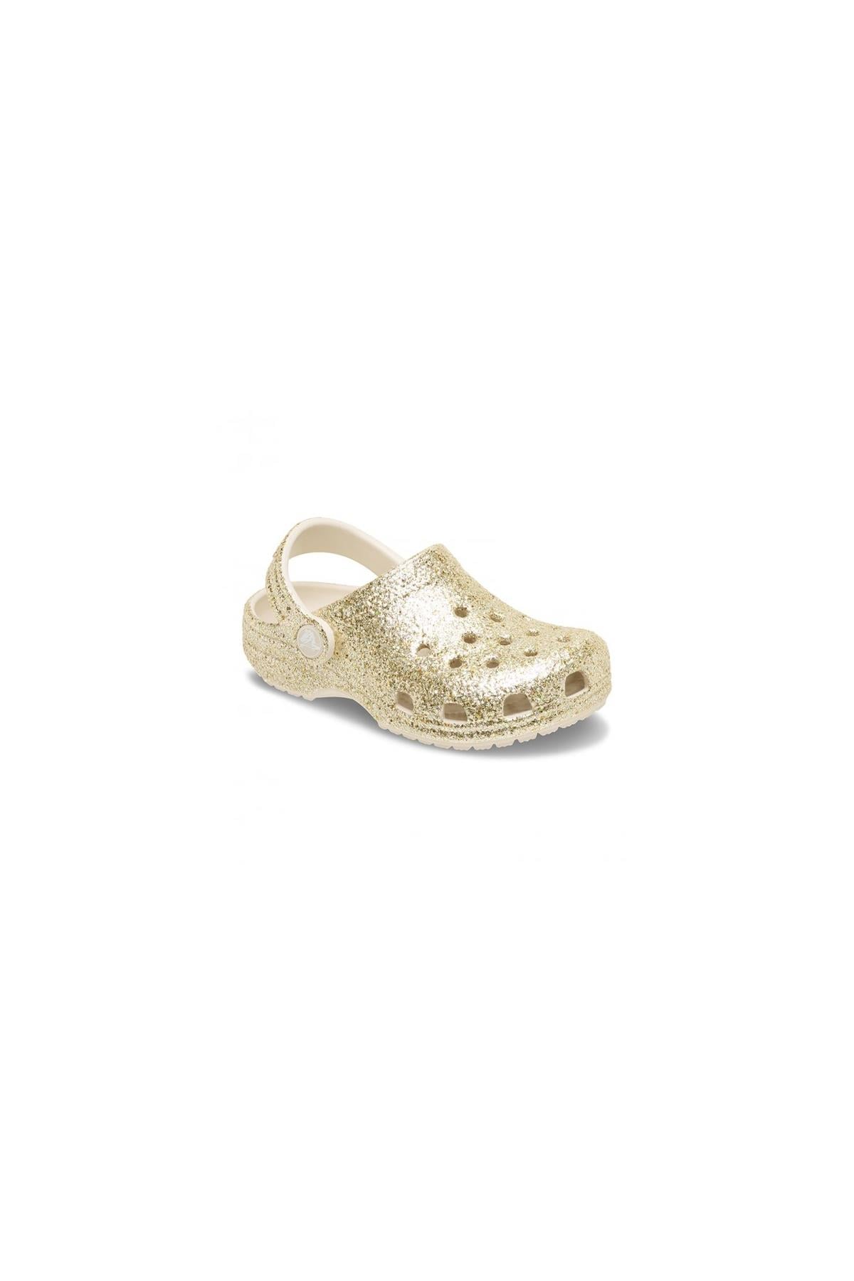 Crocs Classic Chunky Glitter Clog K ALTIN SİM