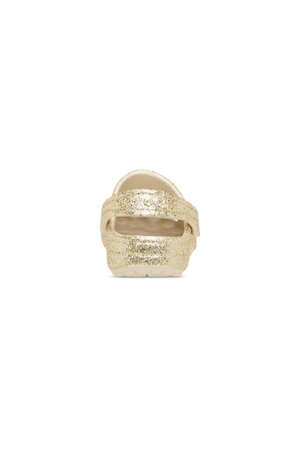 Crocs Classic Chunky Glitter Clog K ALTIN SİM