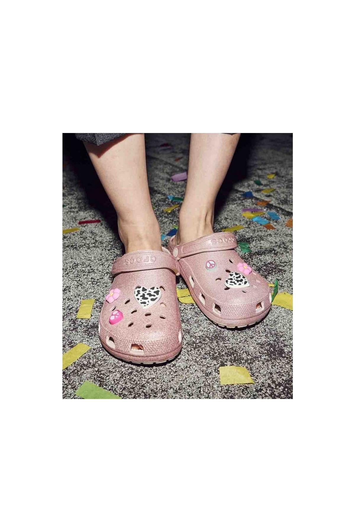 Crocs Classic Glitter Clog Quartz Glitter