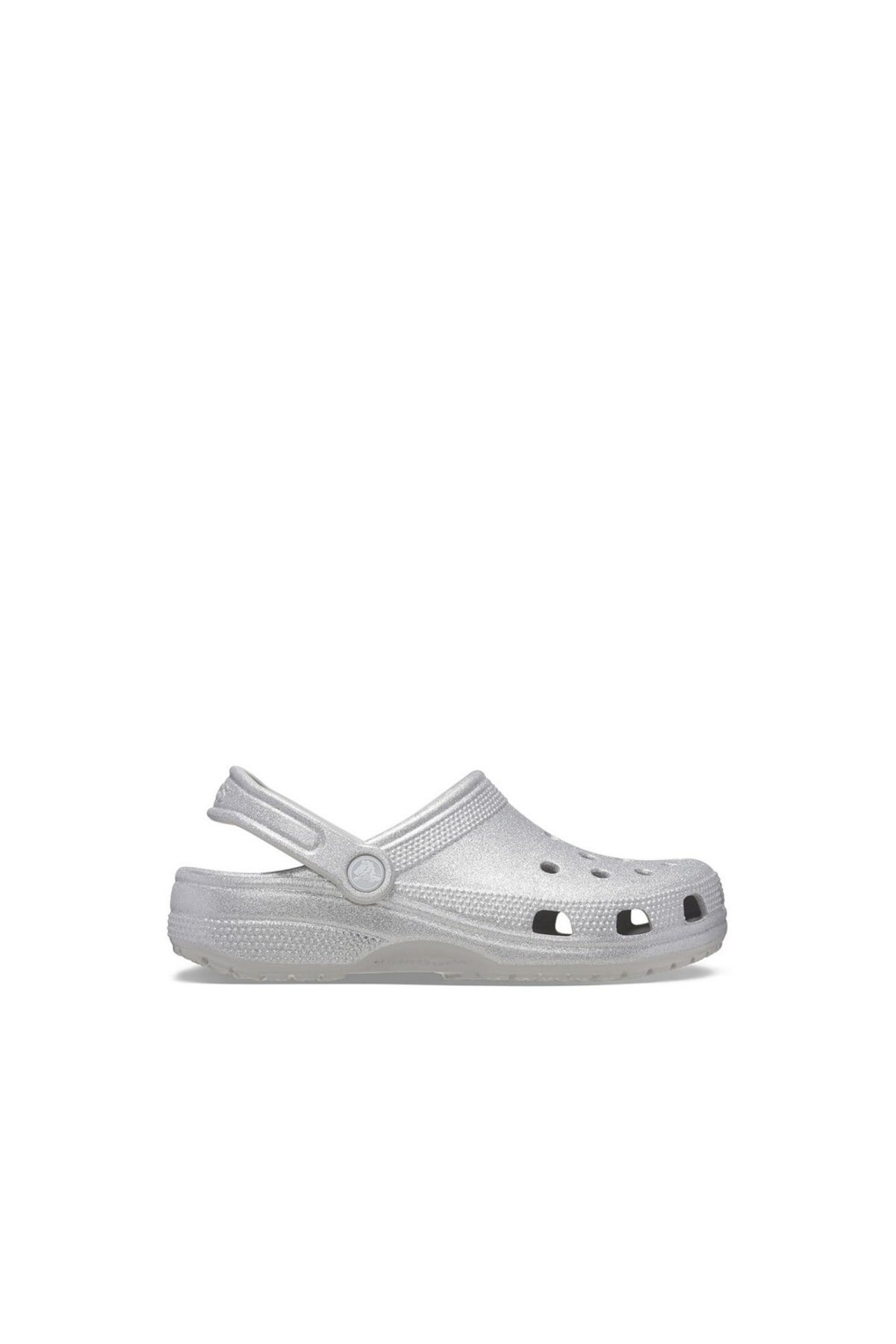 Crocs Classic Glitter Clog Silver Glitter