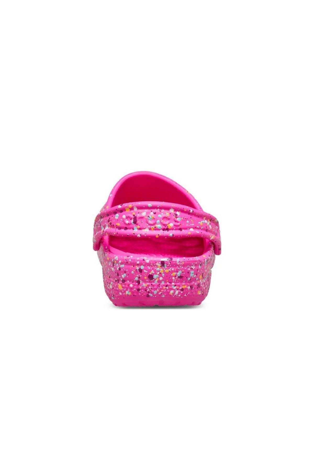 Crocs Classic Paint Splatter Clog K PEMBE