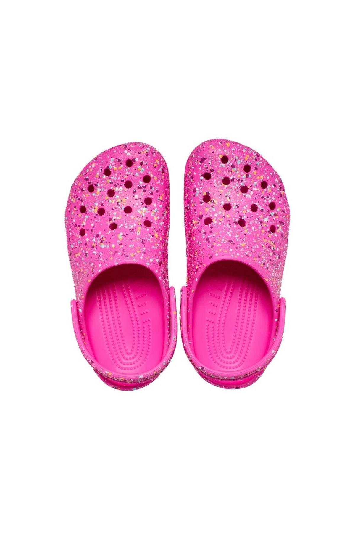 Crocs Classic Paint Splatter Clog K PEMBE