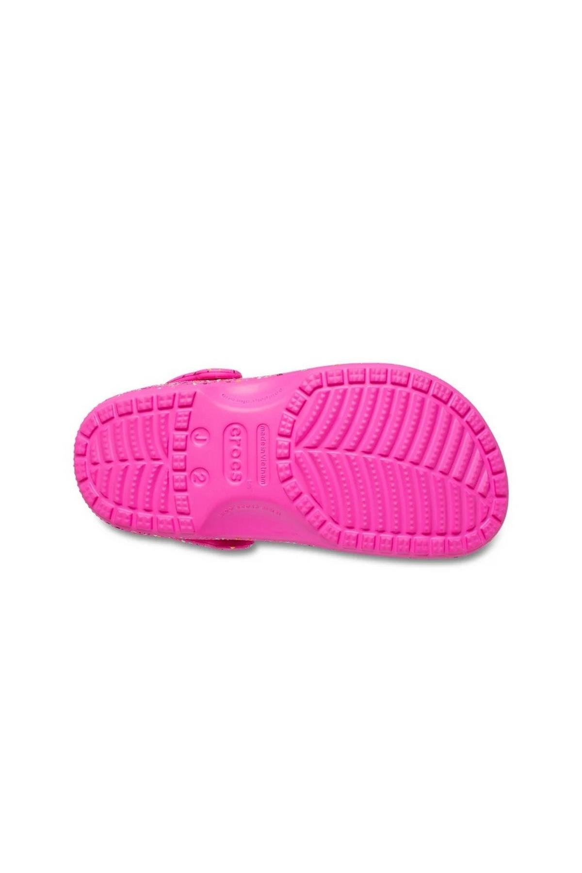 Crocs Classic Paint Splatter Clog K PEMBE