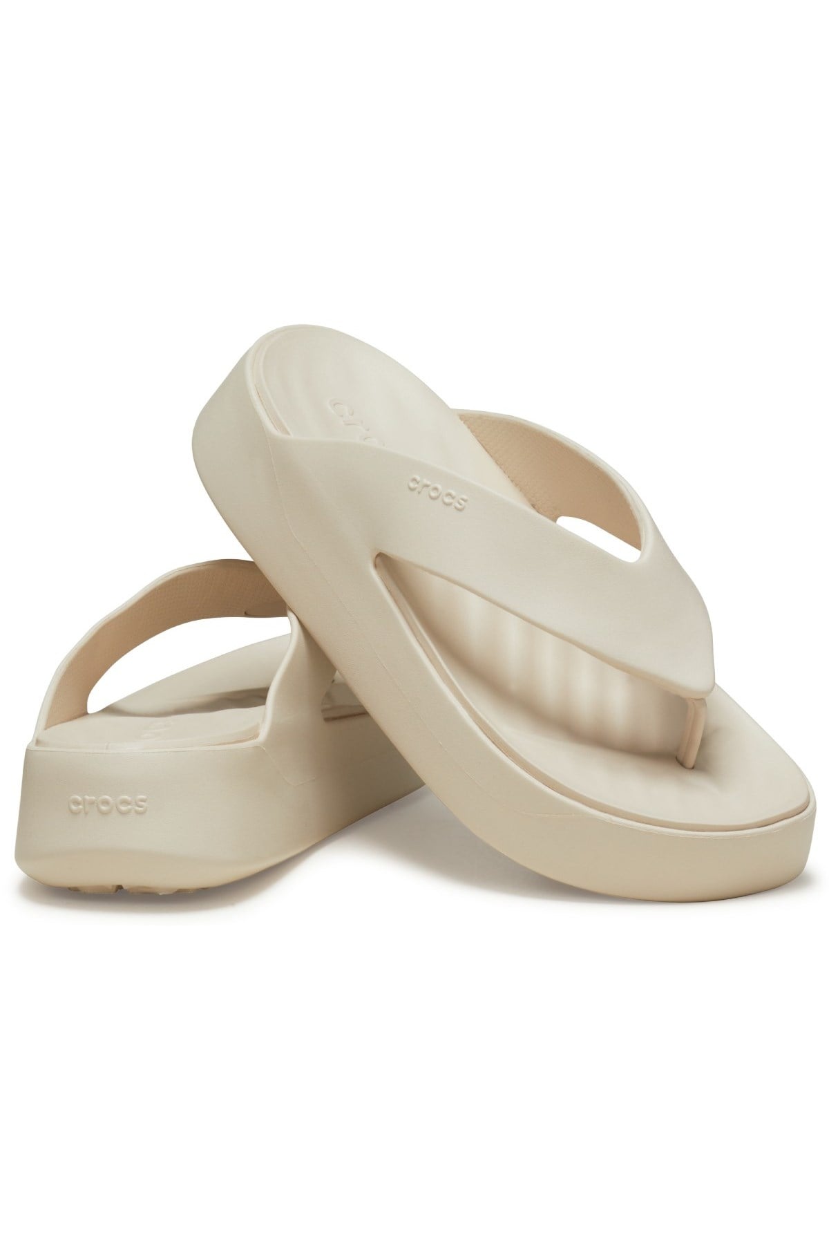 Crocs Getaway Platform Flip BEJ