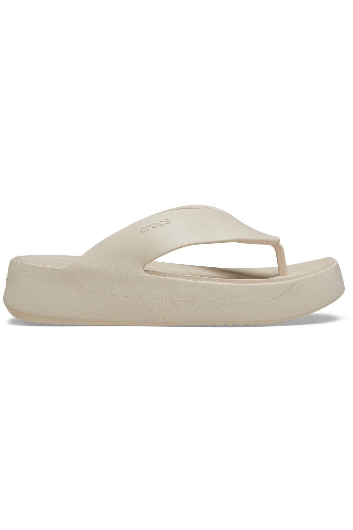 Crocs Getaway Platform Flip BEJ