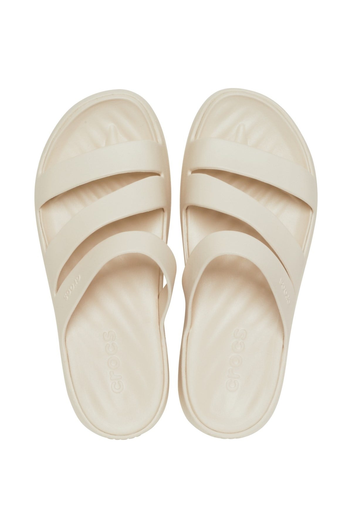 Crocs Getaway Strappy Kadın Terlik BEJ
