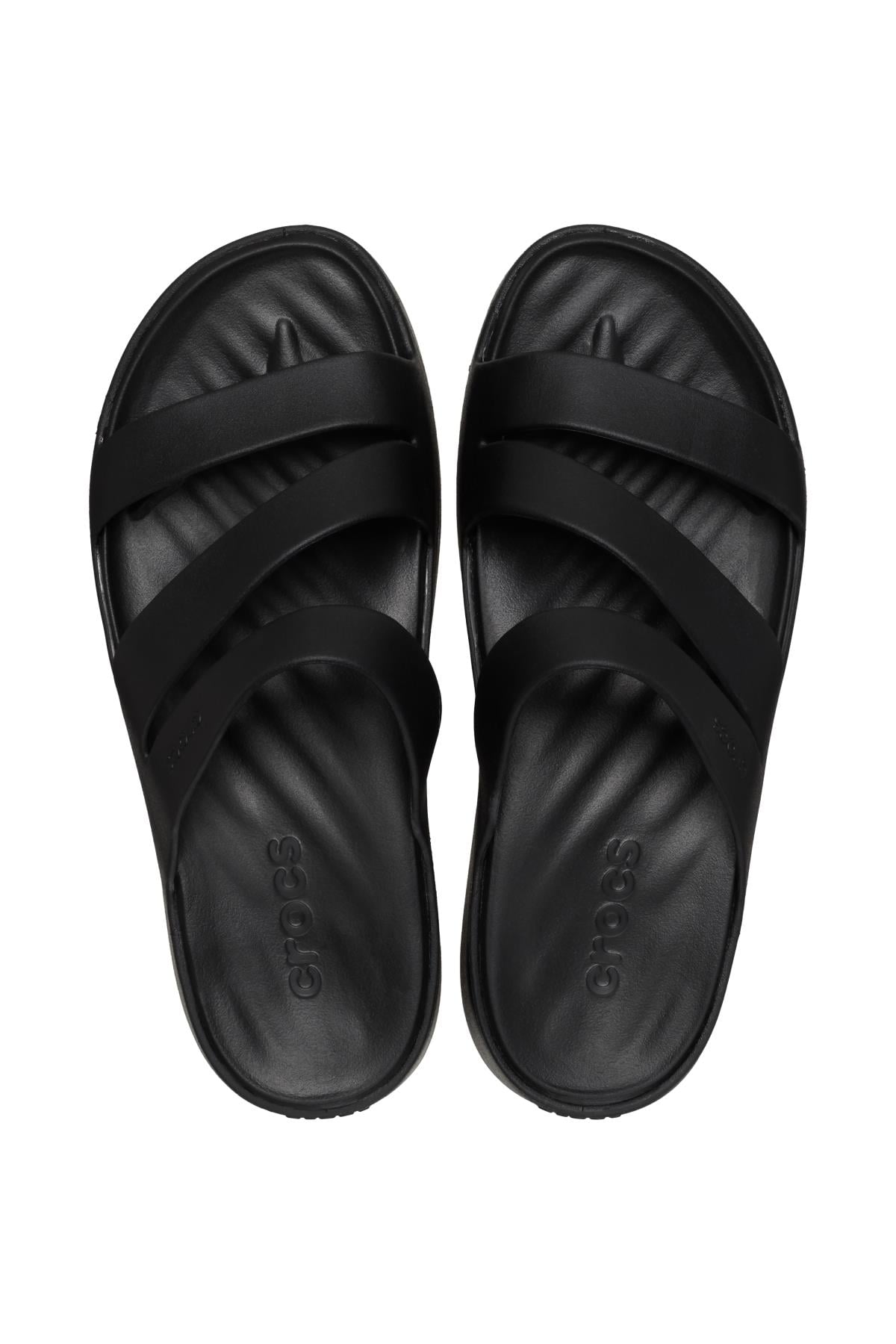 Crocs Getaway Strappy Kadın Terlik SİYAH