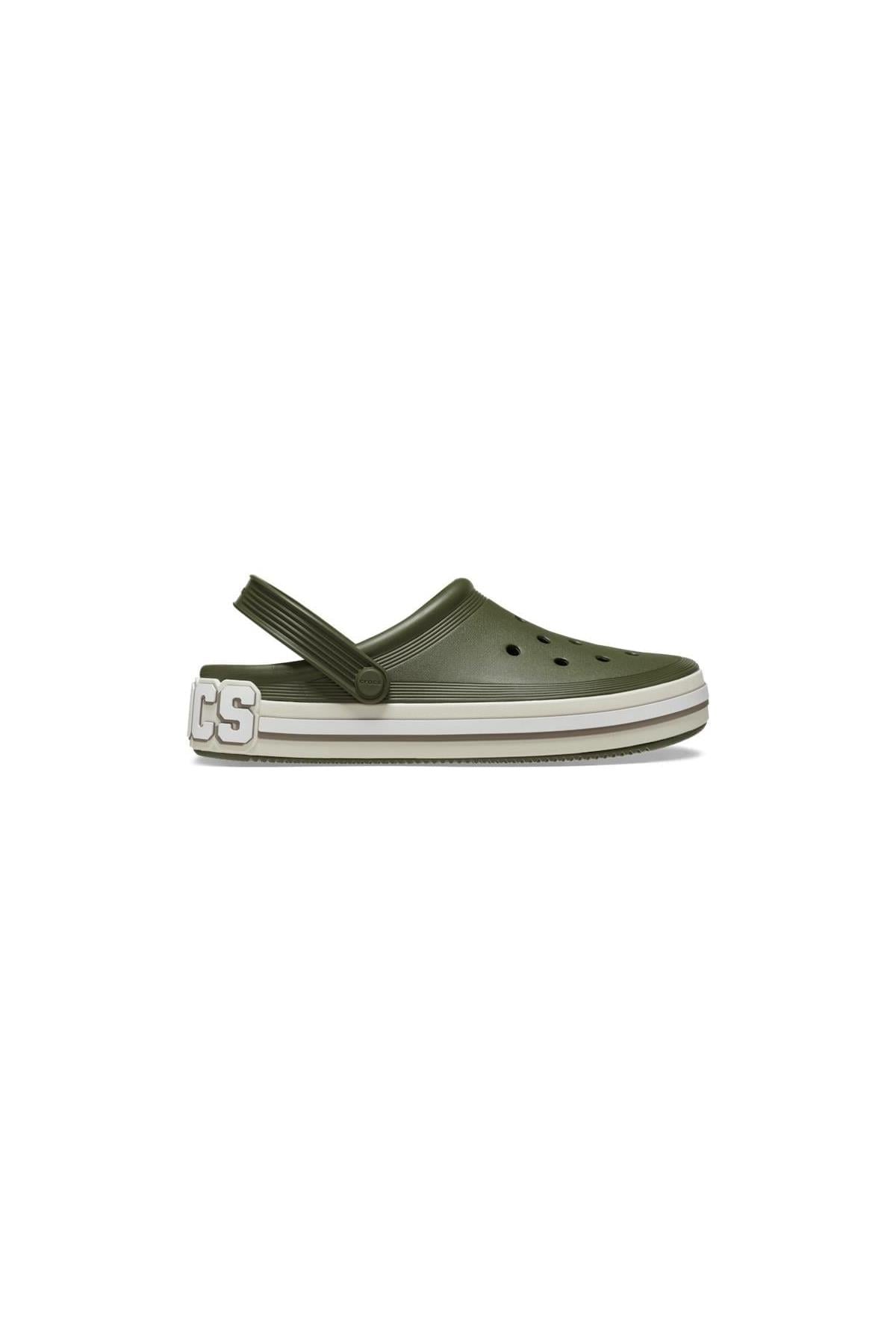 Crocs Off Court Logo Clog Unisex Terlik HAKİ