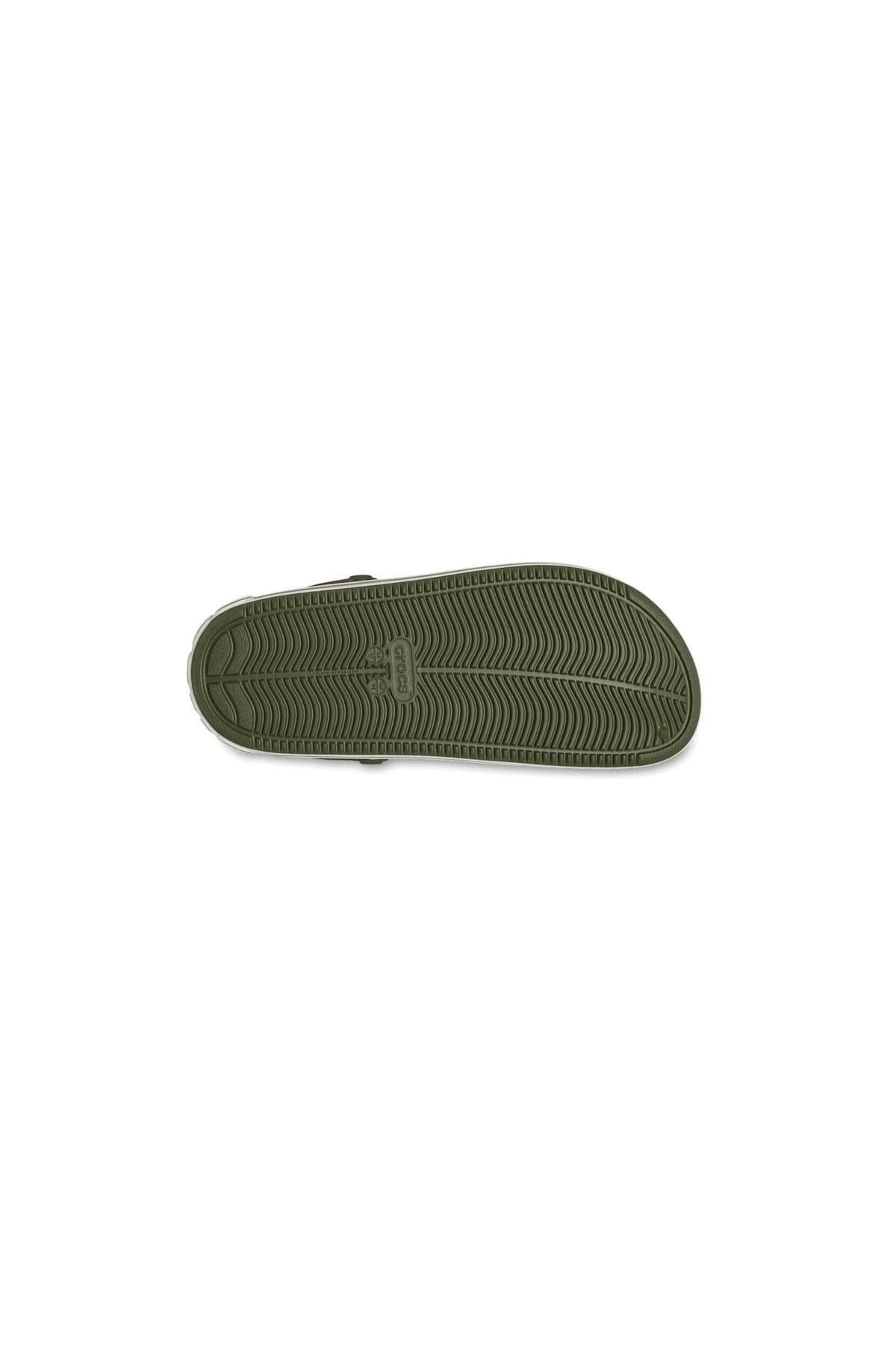 Crocs Off Court Logo Clog Unisex Terlik HAKİ