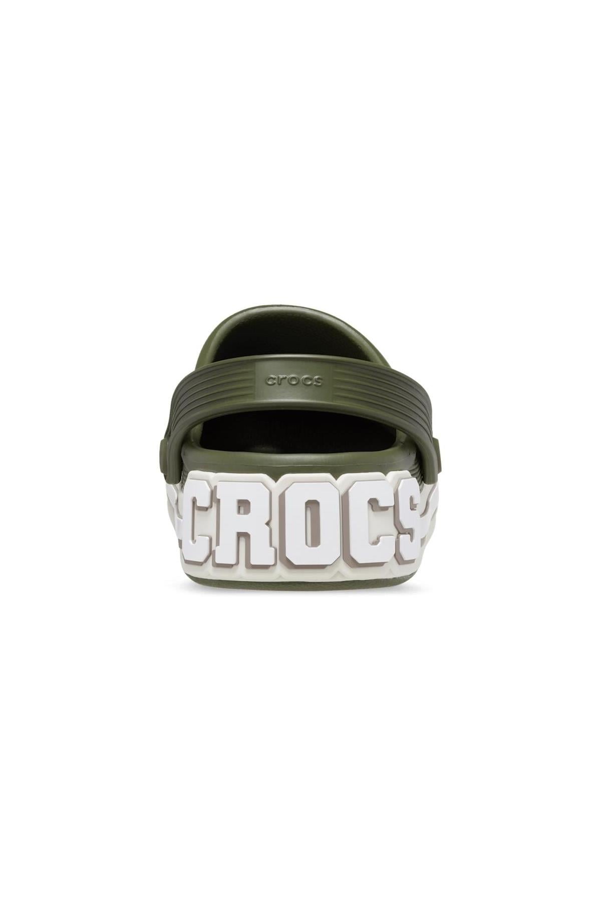 Crocs Off Court Logo Clog Unisex Terlik HAKİ