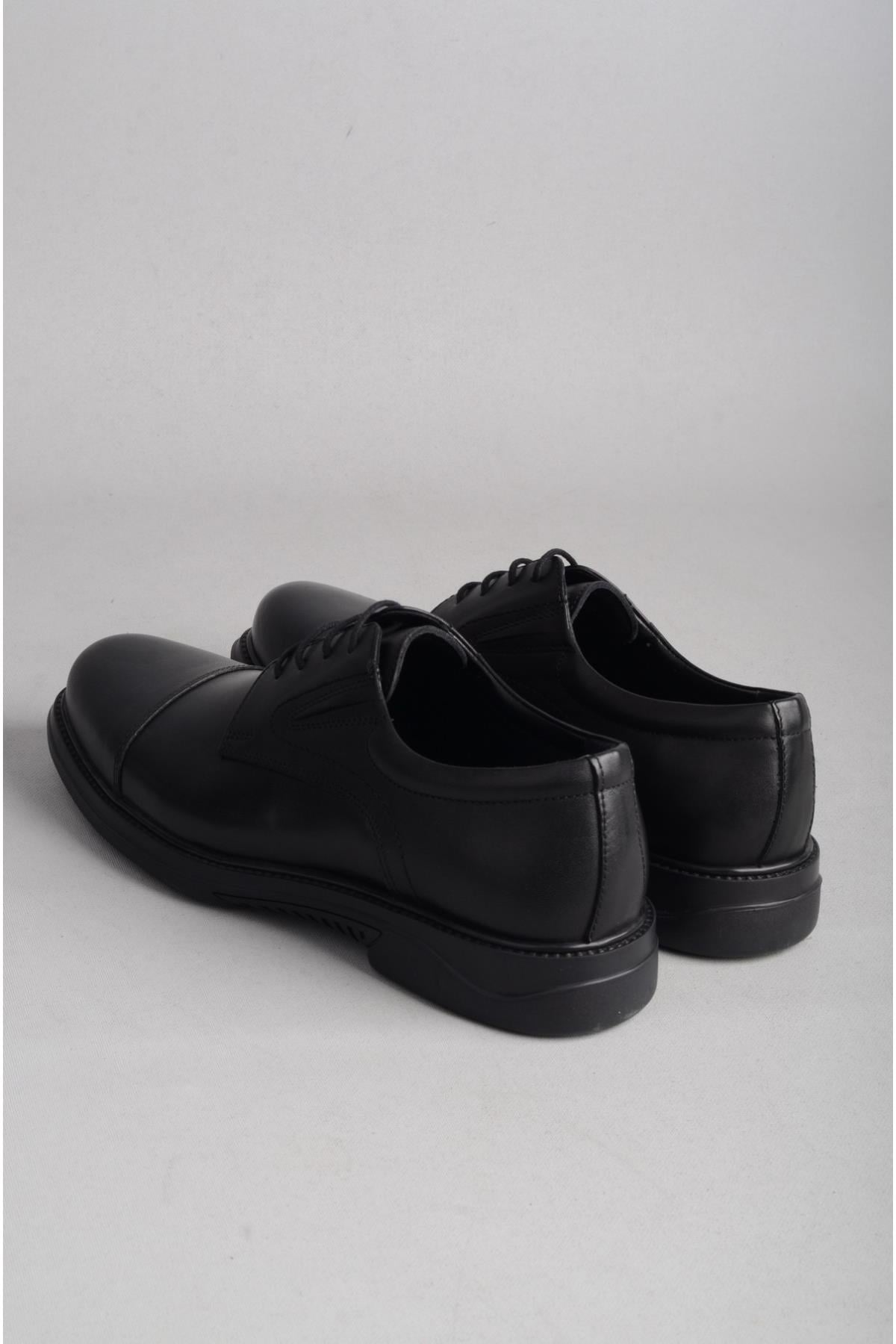 DR. JELL'S 5Y2340 HAKİKİ DERİ ANATOMİK ERKEK AYAKKABI SİYAH