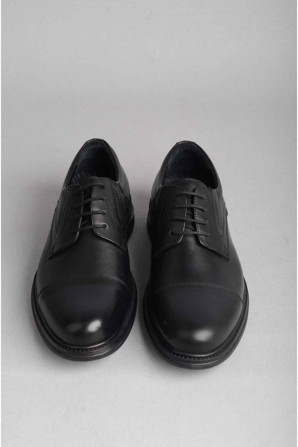 DR. JELL'S 5Y2340 HAKİKİ DERİ ANATOMİK ERKEK AYAKKABI SİYAH