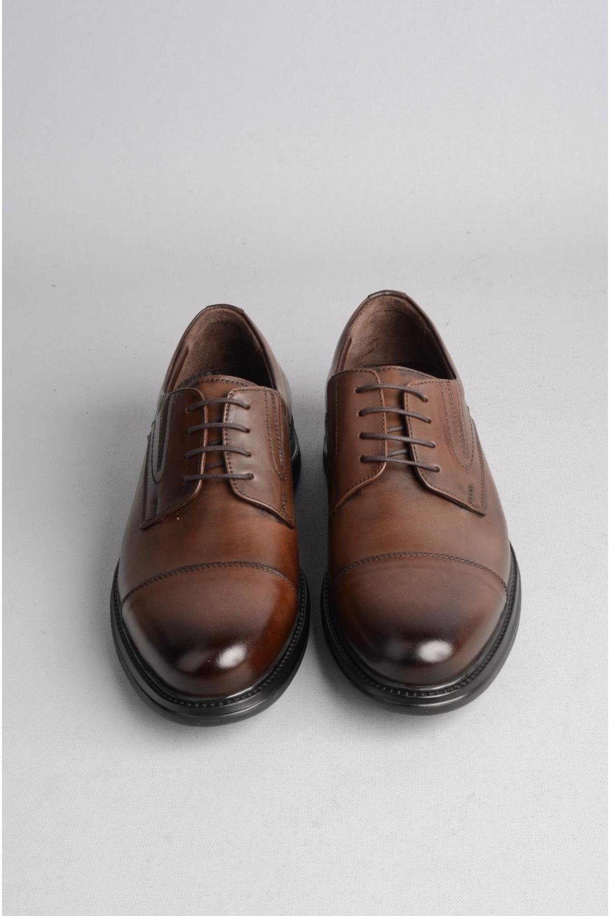 DR. JELL'S 5Y2340 HAKİKİ DERİ ANATOMİK ERKEK AYAKKABI KAHVE