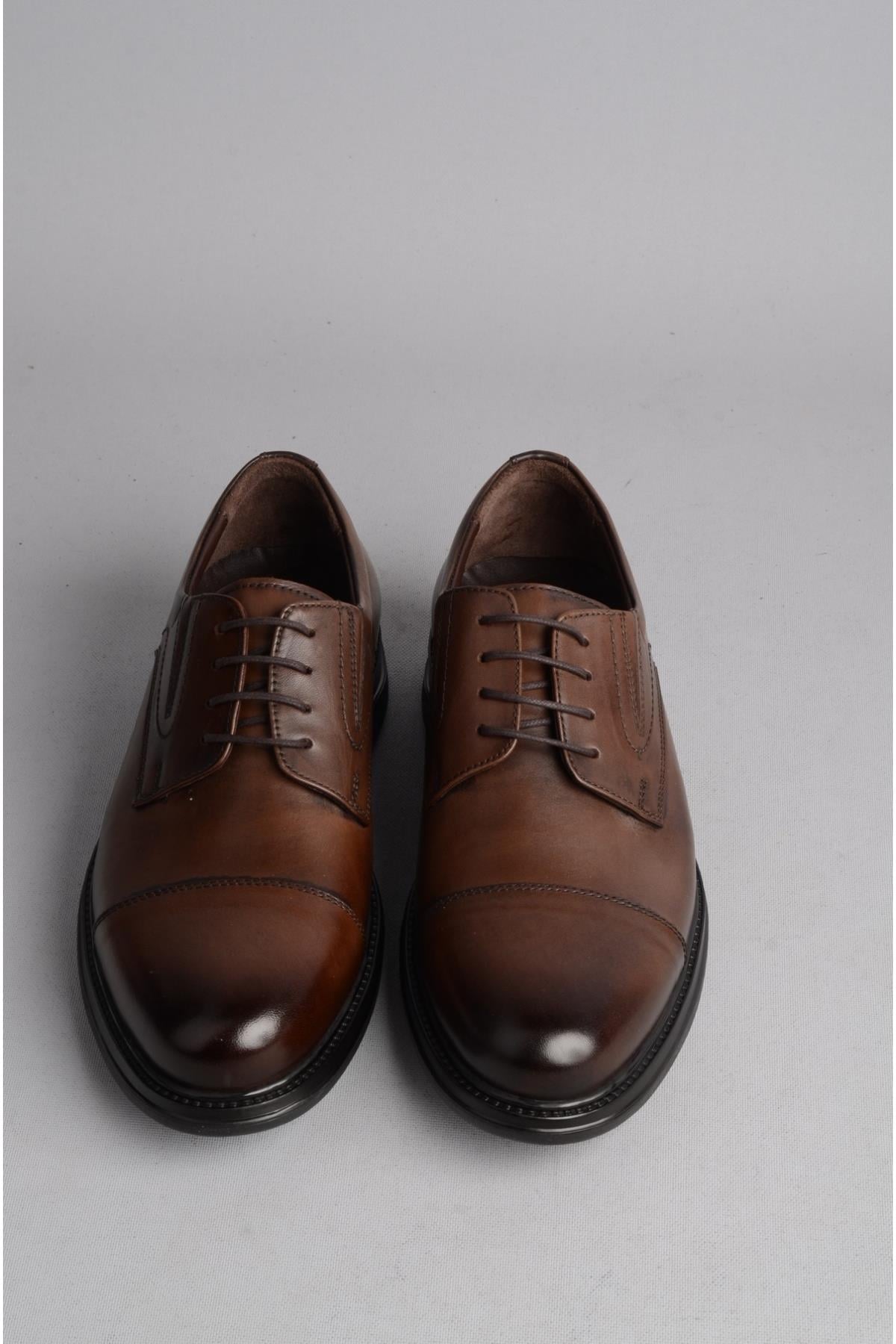 DR. JELL'S 5Y2340 HAKİKİ DERİ ANATOMİK ERKEK AYAKKABI KAHVE