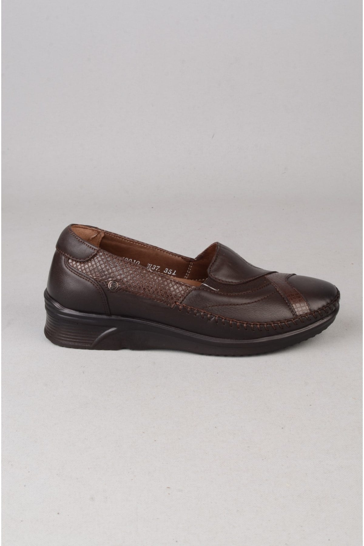 FORELLİ 48010 YONCA HAKİKİ DERİ  KADIN COMFORT AYAKKABI KAHVE