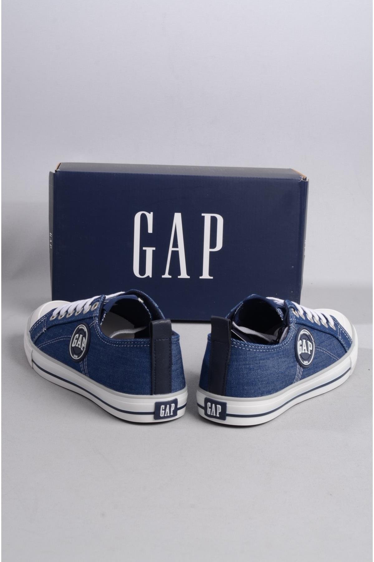 GAP HOUSTON DNM  GP1015  KETEN SNEAKERS AYAKKABI KOT LACİVERT