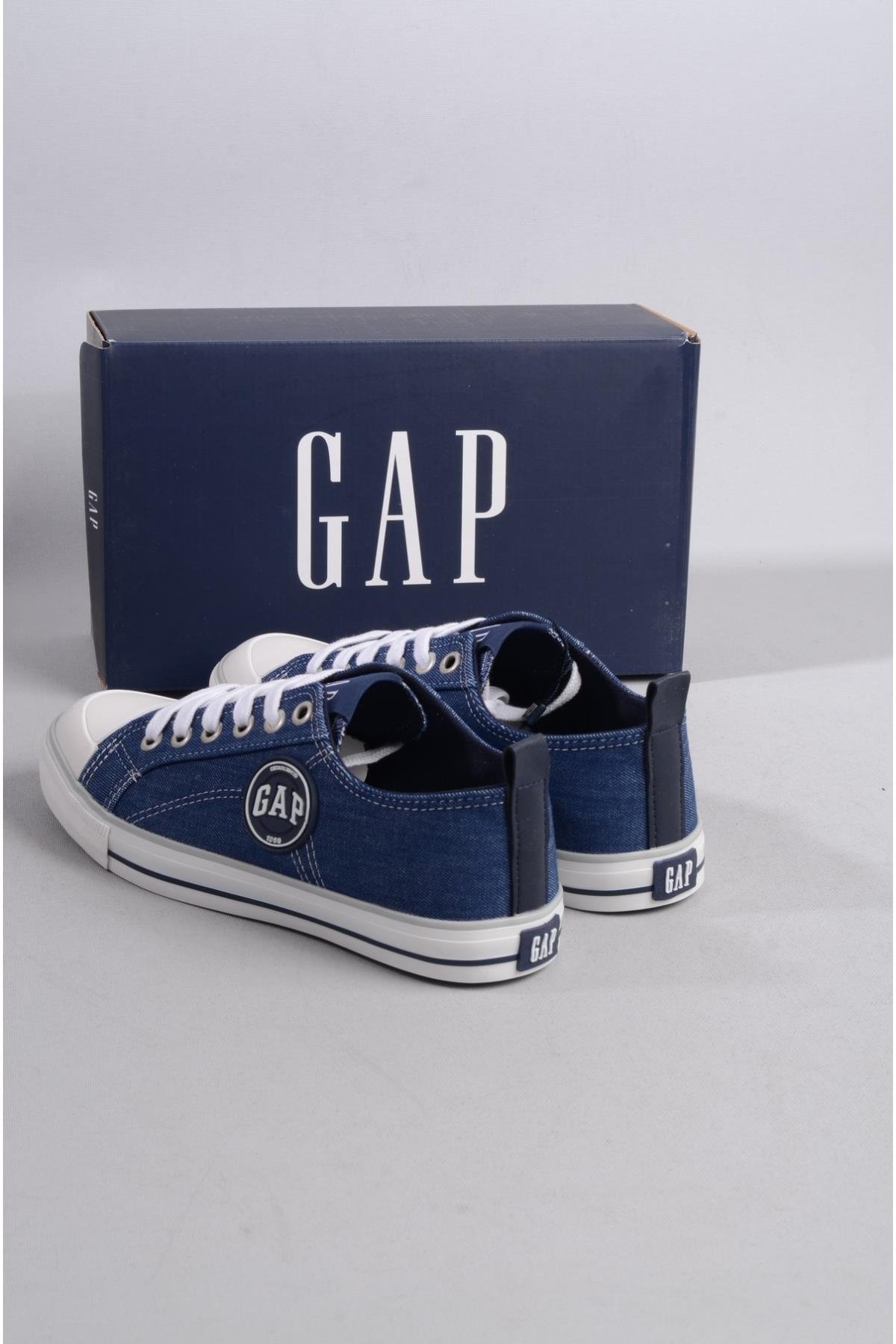 GAP HOUSTON DNM  GP1015  KETEN SNEAKERS AYAKKABI KOT LACİVERT