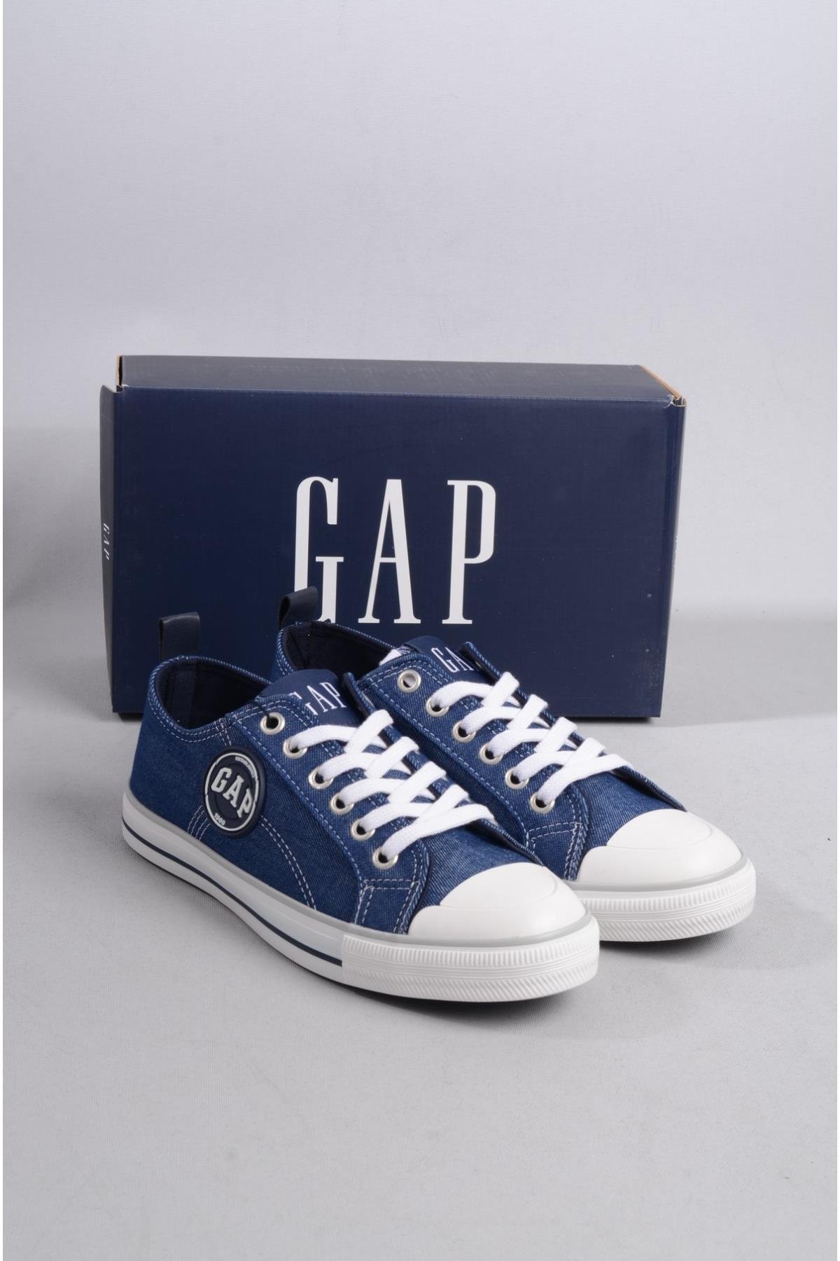 GAP HOUSTON DNM  GP1015  KETEN SNEAKERS AYAKKABI KOT LACİVERT