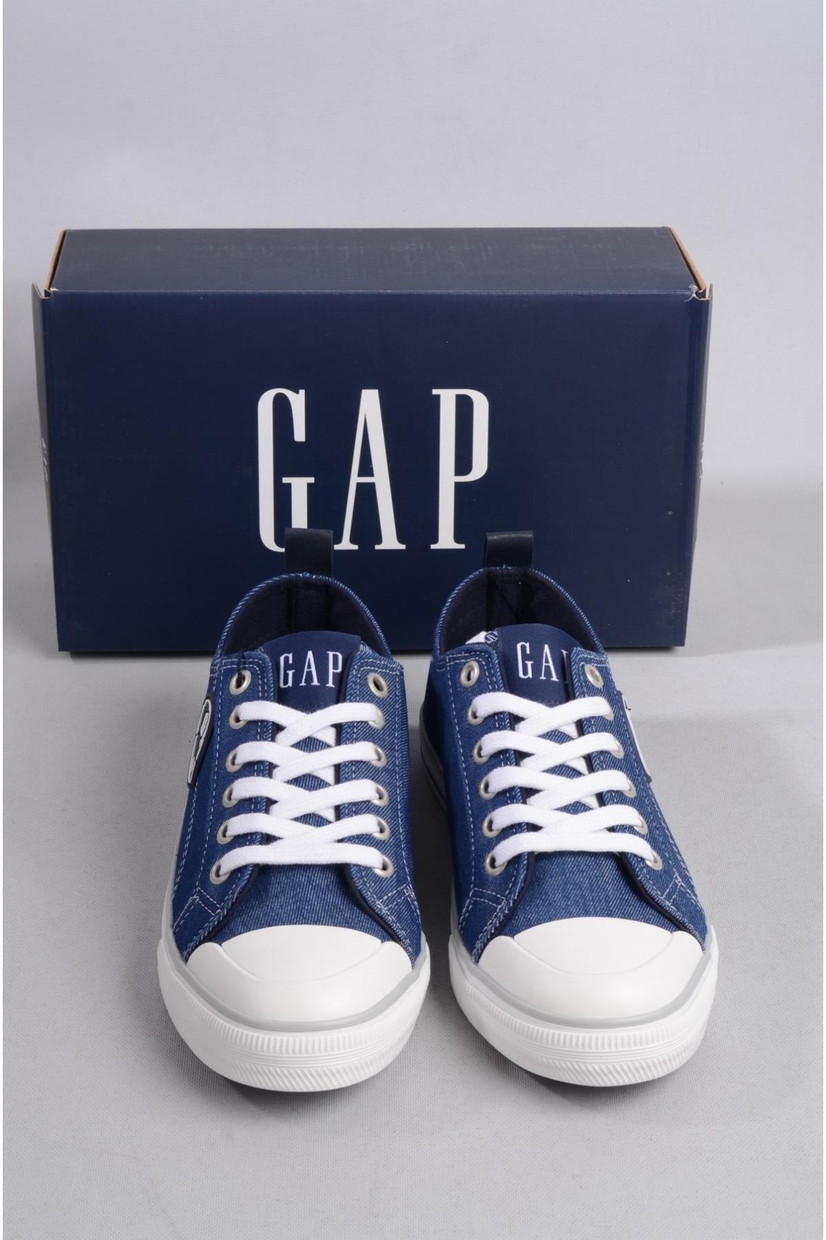 GAP HOUSTON DNM  GP1015  KETEN SNEAKERS AYAKKABI KOT LACİVERT