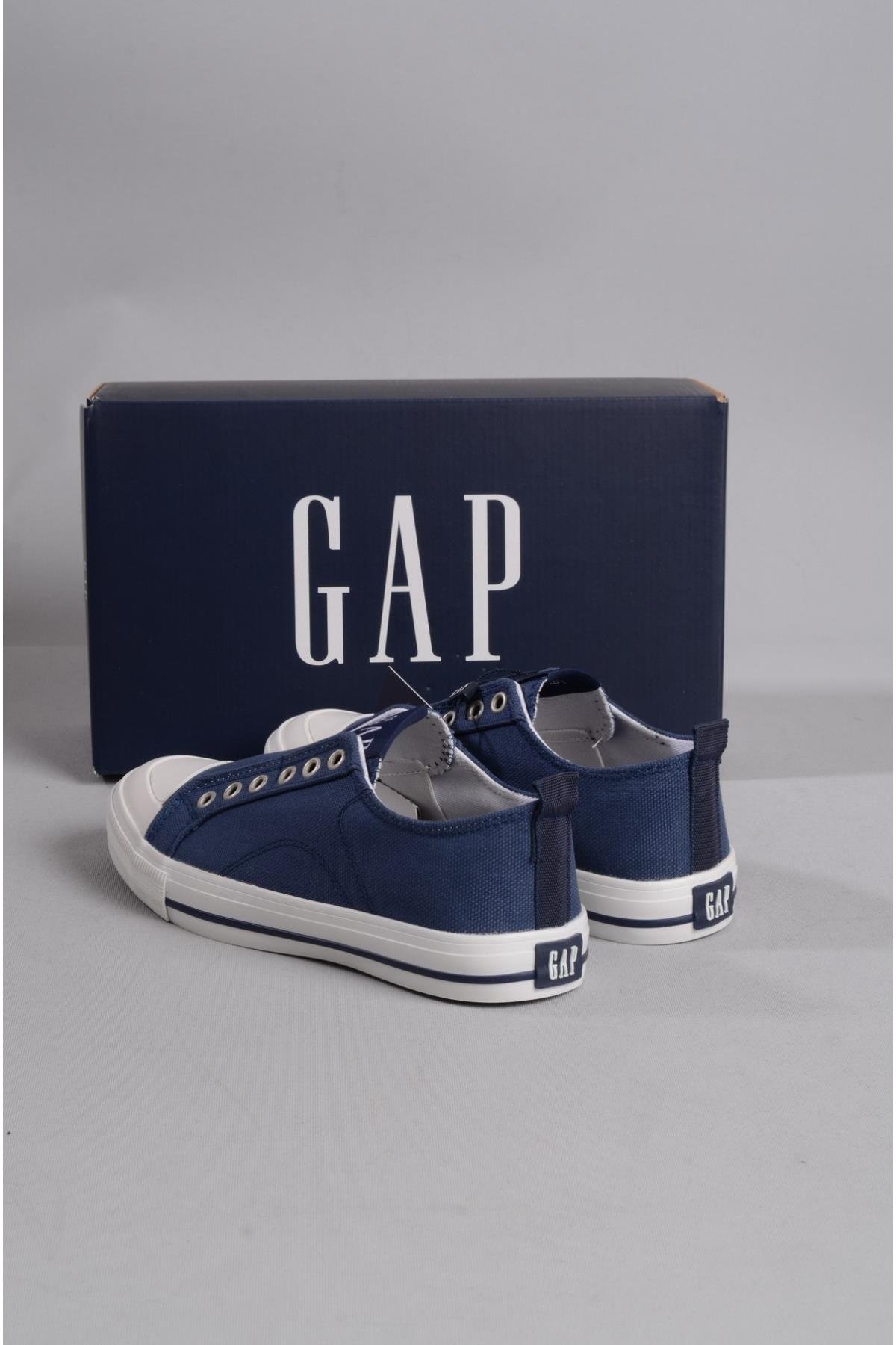 GAP HOUSTON GP1016  KETEN SNEAKERS AYAKKABI LACİVERT
