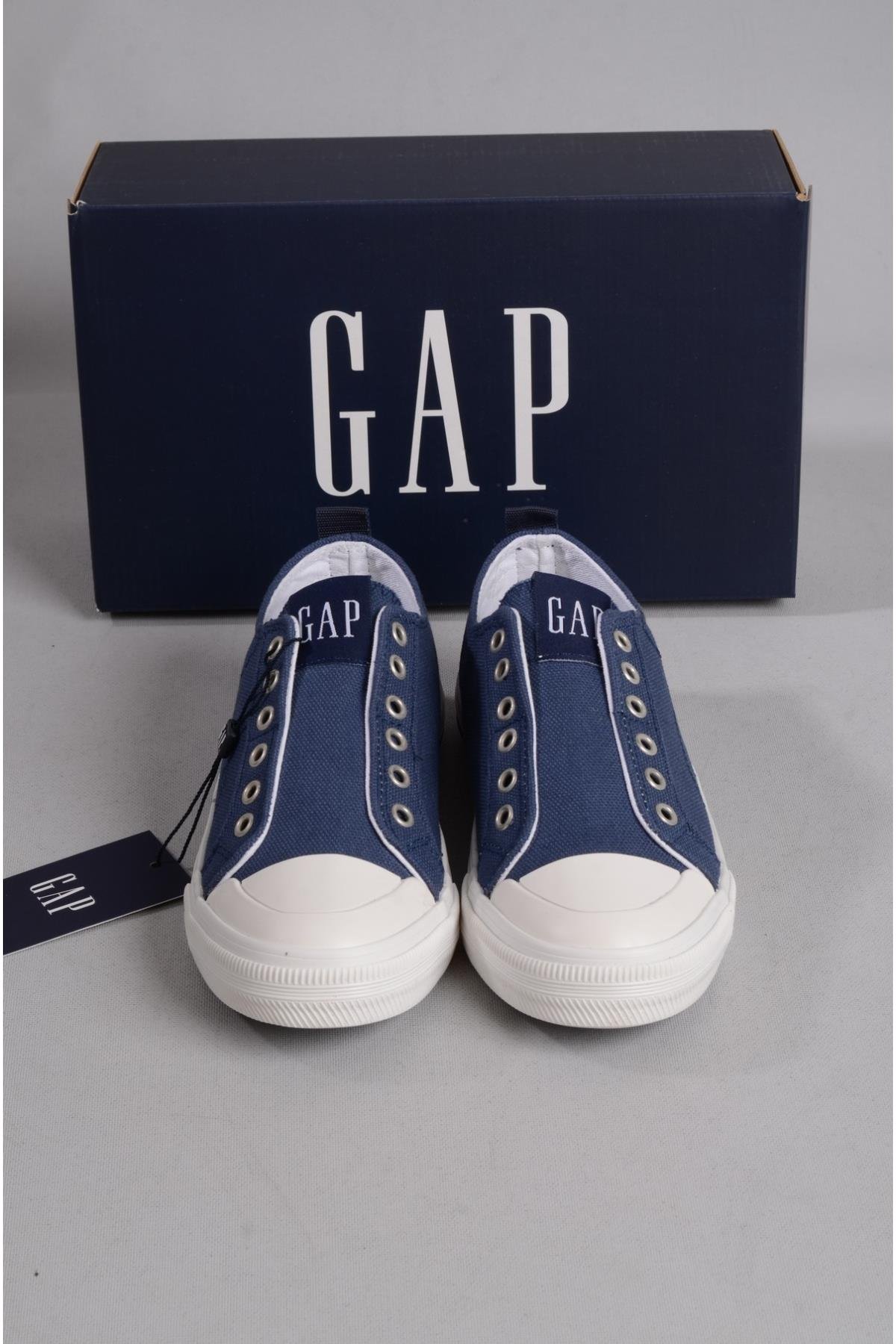 GAP HOUSTON GP1016  KETEN SNEAKERS AYAKKABI LACİVERT