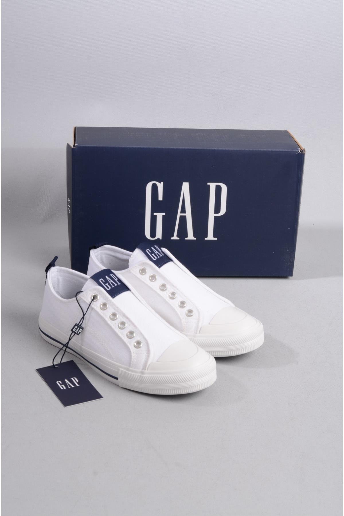 GAP HOUSTON GP1035  KETEN SNEAKERS AYAKKABI BEYAZ