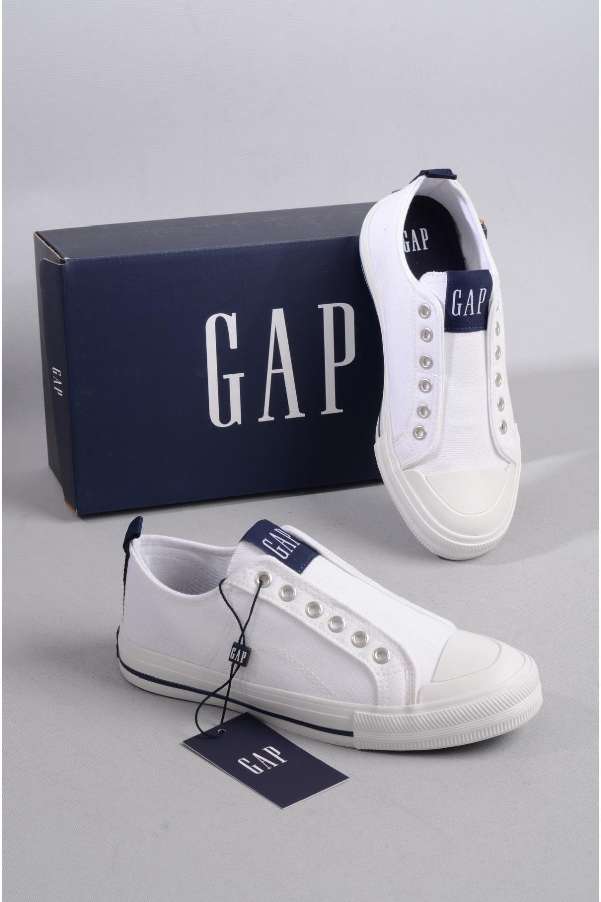 GAP HOUSTON GP1035  KETEN SNEAKERS AYAKKABI BEYAZ