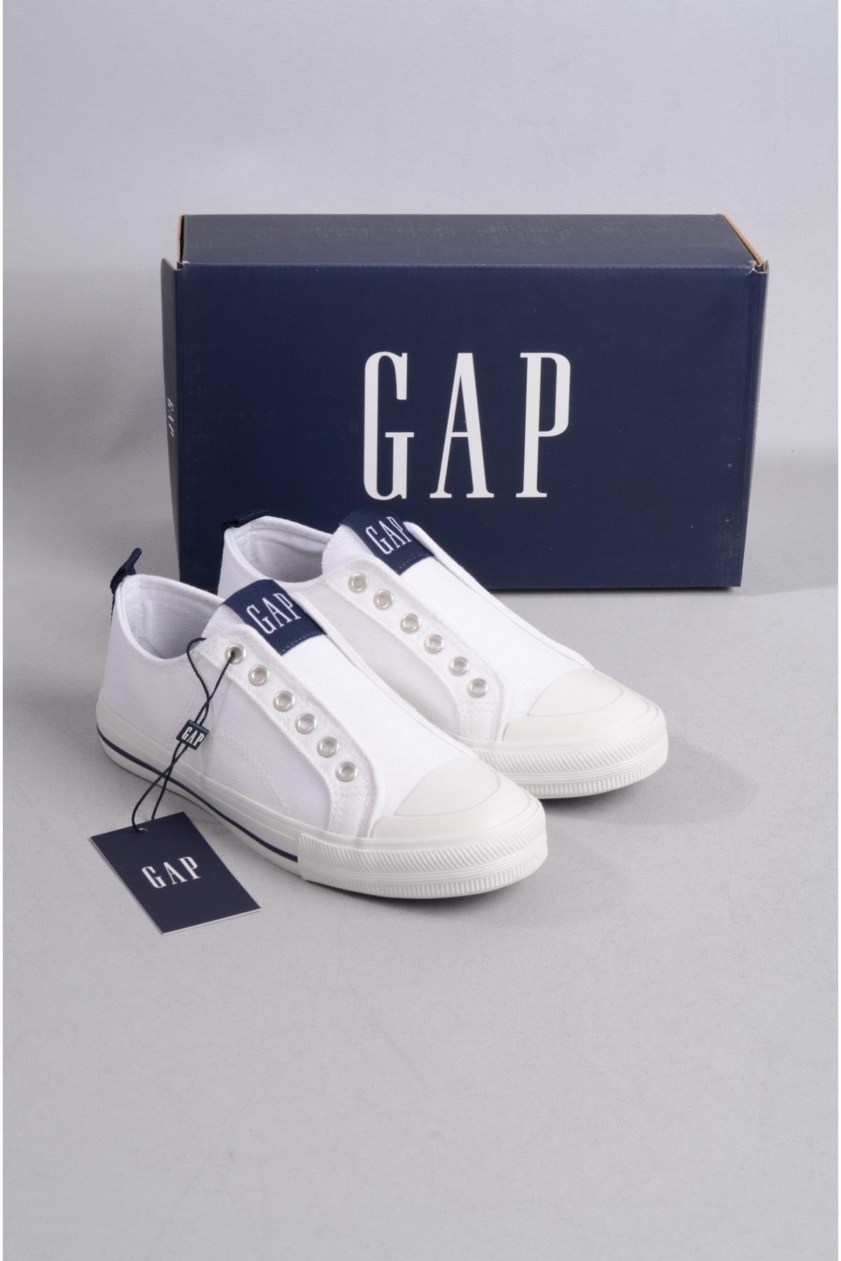 GAP HOUSTON GP1035  KETEN SNEAKERS AYAKKABI BEYAZ