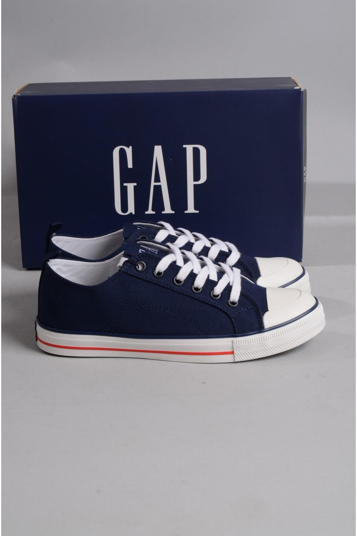 GAP HOUSTON MID GP1014  KETEN SNEAKERS AYAKKABI LACİVERT